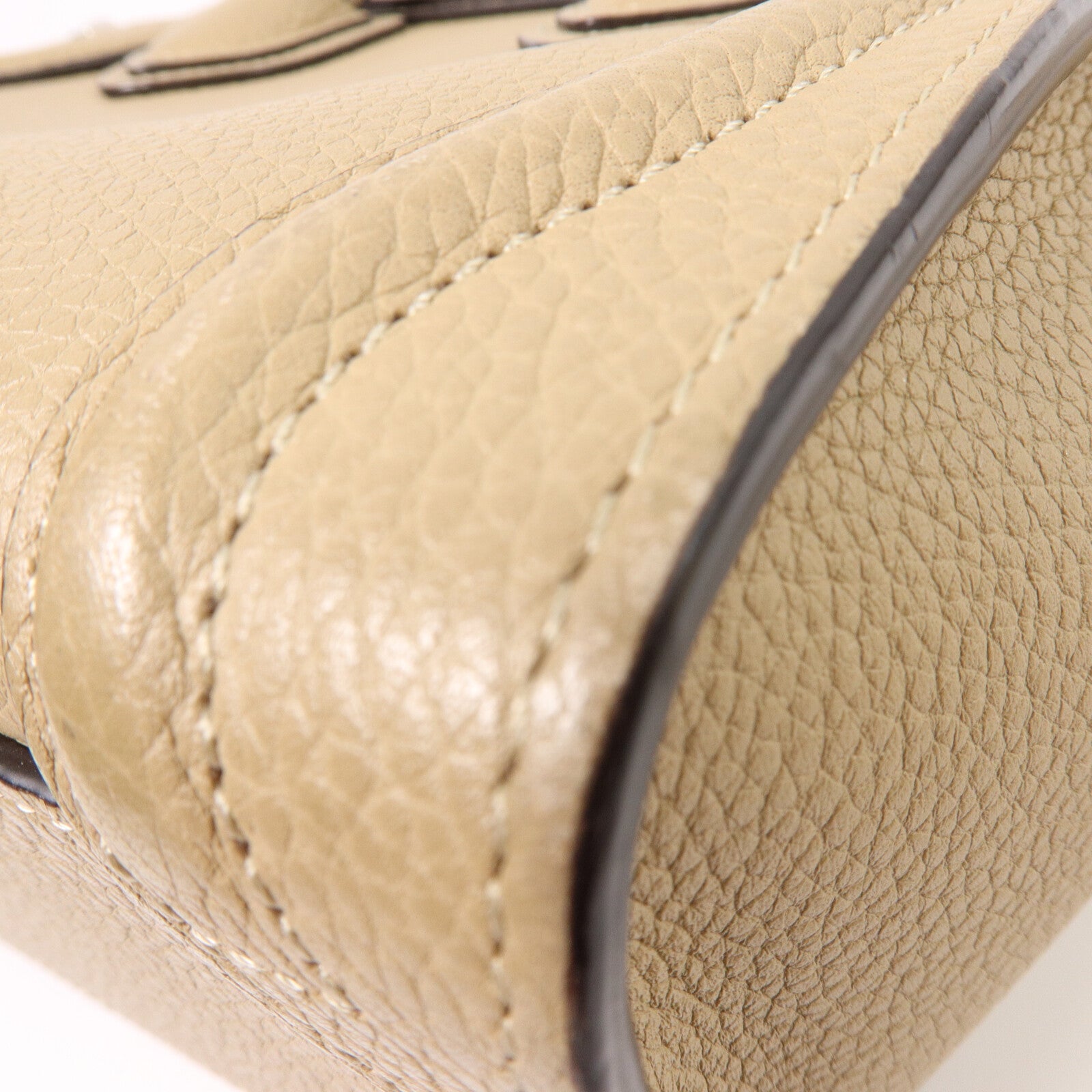 CELINE 牛皮皮革Nano Luggage手挽肩背兩用袋