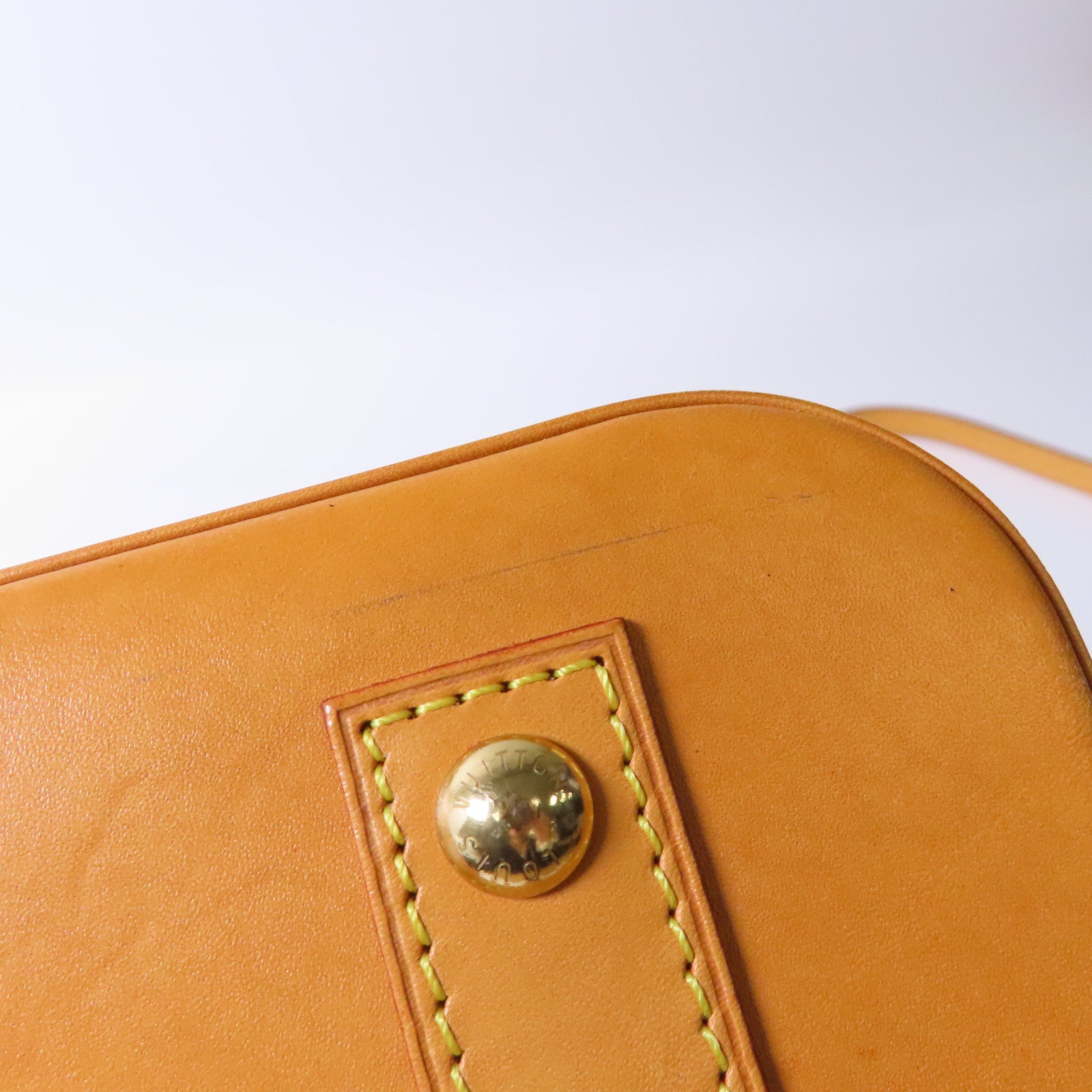 LOUIS VUITTON 【激減優惠】Monogram Alma BB金扣手挽肩背兩用袋啡色
