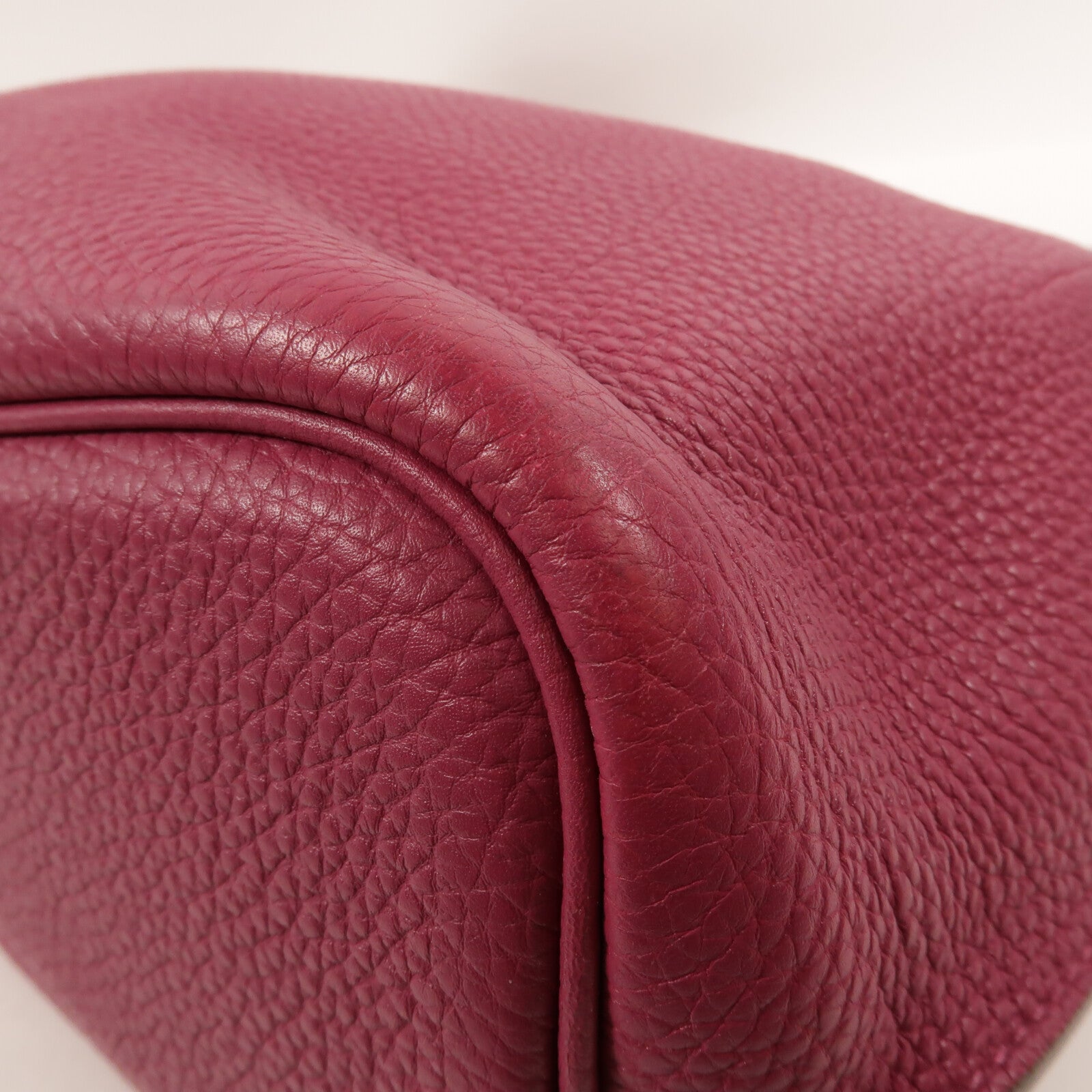 HERMES Clemence皮革So Kelly 22肩背袋Tosca