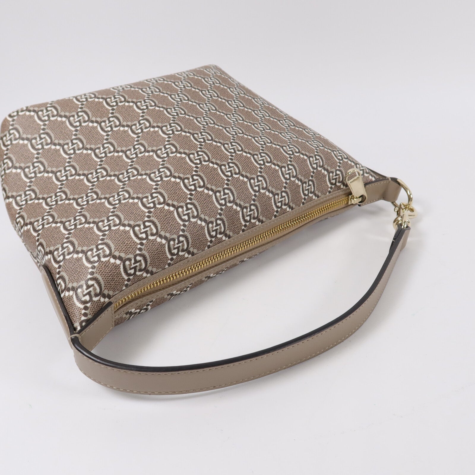 GUCCI 塗層帆布GG Shadow Mini手挽袋
