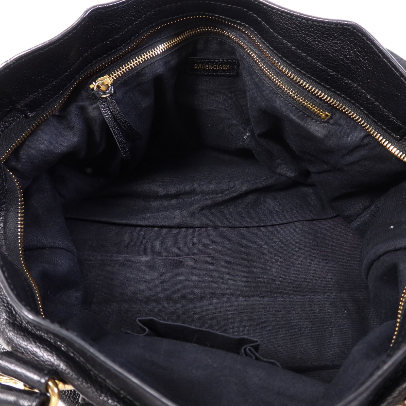 BALENCIAGA 牛皮皮革City金扣肩背袋