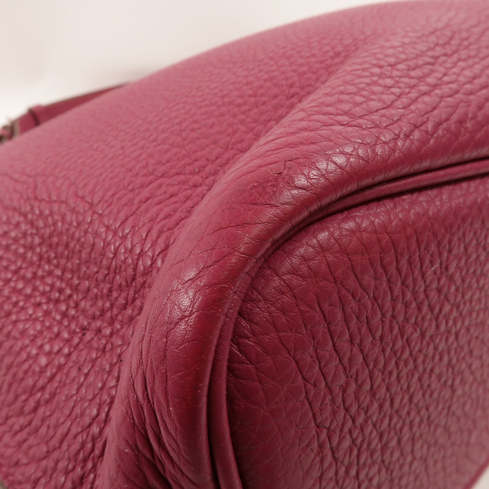 HERMES Clemence皮革So Kelly 22肩背袋Tosca