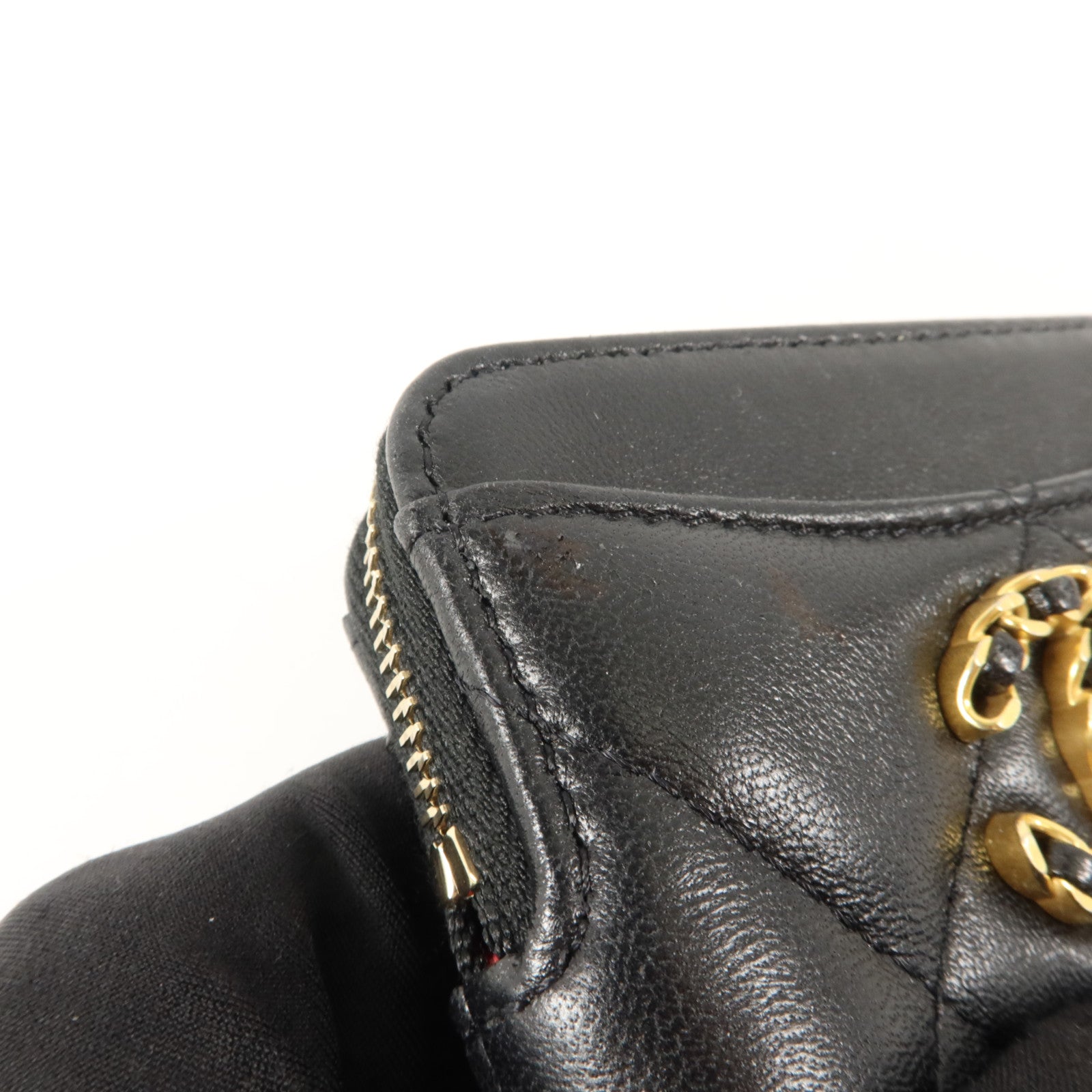 CHANEL 羊皮皮革C19 Zipped Card & Coin Case卡片套