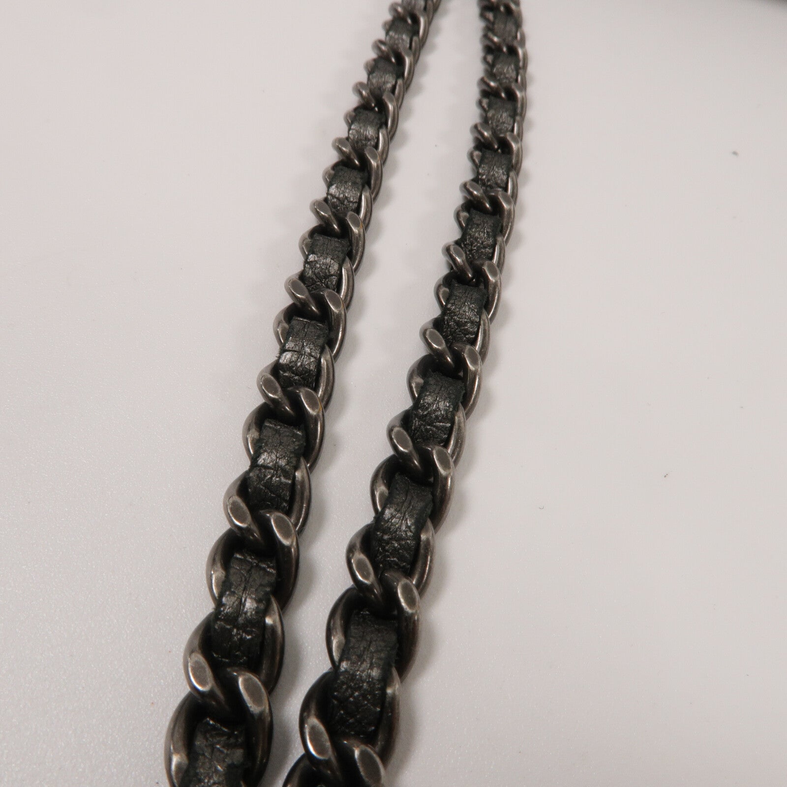 CHANEL 牛皮皮革Chain Shoulder鏈帶肩背袋