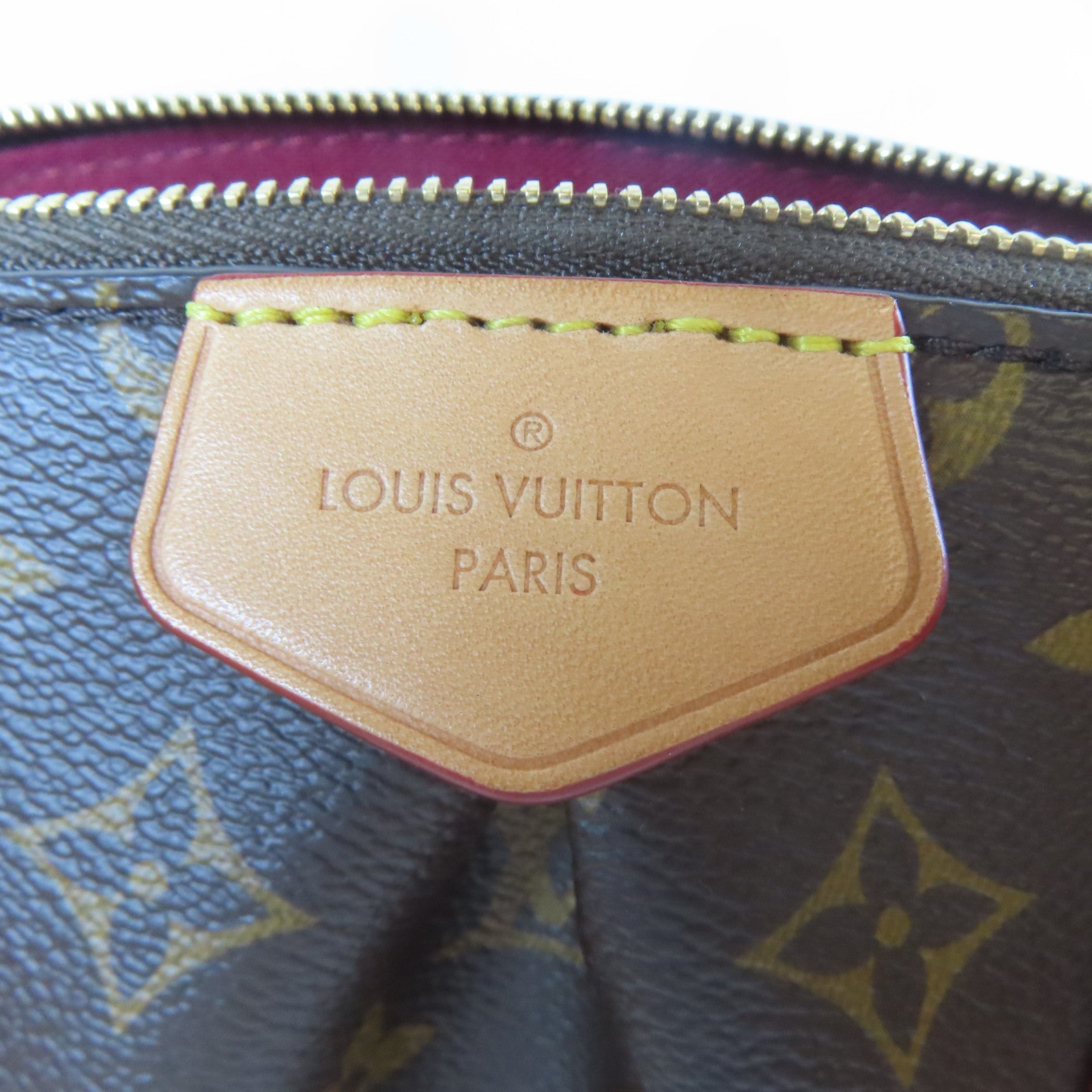 LOUIS VUITTON Monogram Boetie PM金扣手挽肩背兩用袋啡色