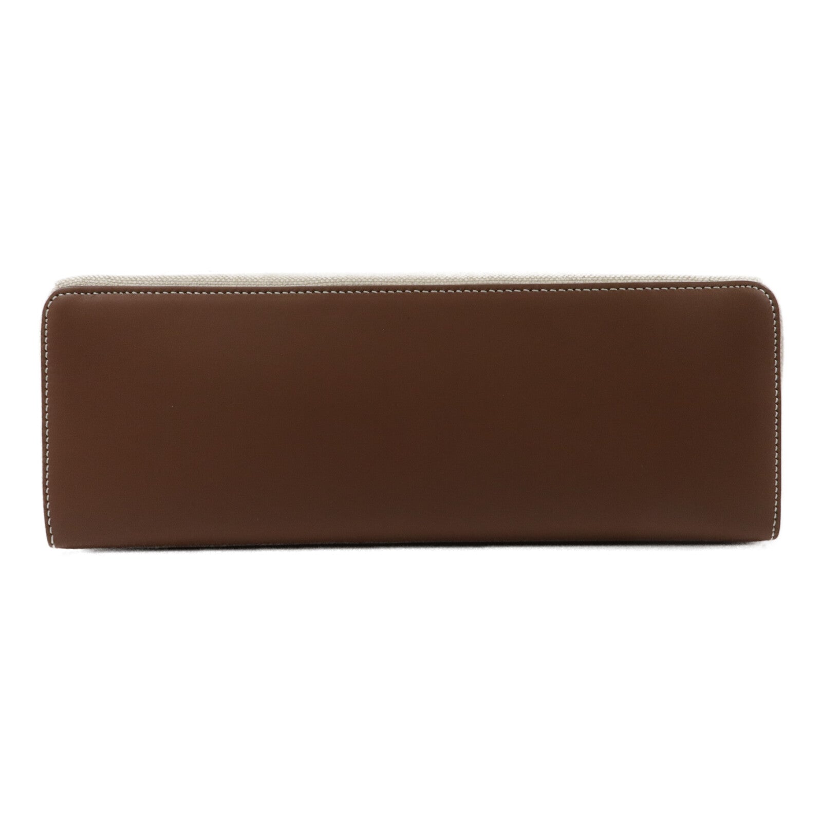 Loro Piana 帆布/牛皮皮革Extra Pocket L27手挽肩背兩用袋
