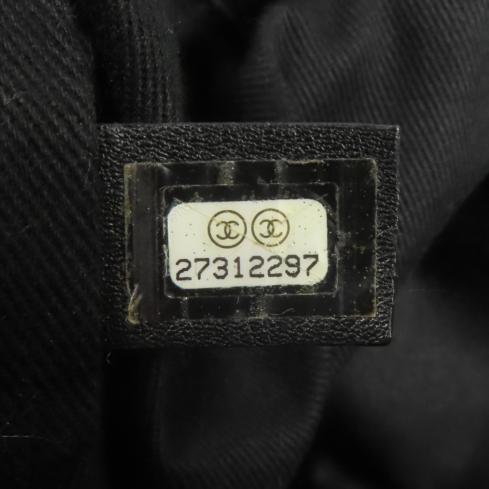 CHANEL 帆布2 Way Shoulder銀扣手挽肩背兩用袋