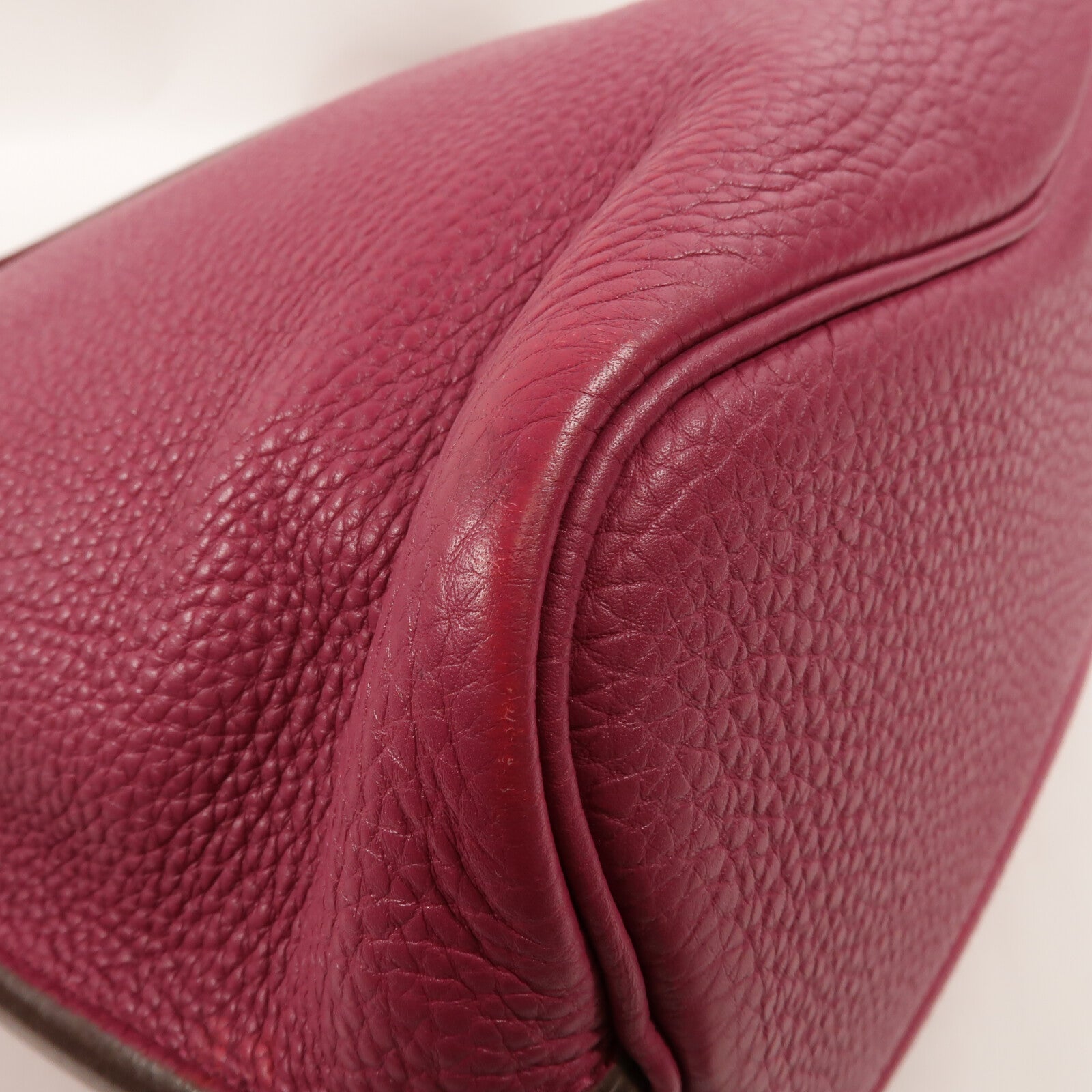 HERMES Clemence皮革So Kelly 22肩背袋Tosca