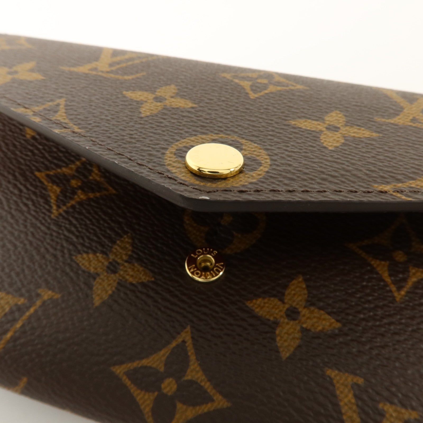 LOUIS VUITTON Monogram Portefeuille Sara金扣長錢包
