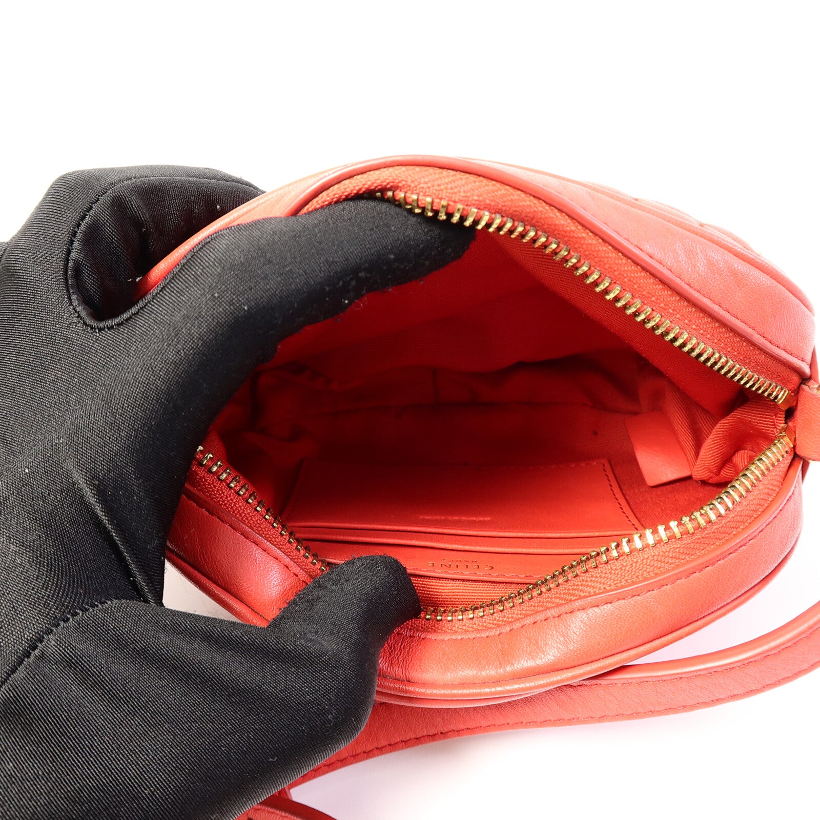 CELINE 牛皮皮革C Charm Shoulder Bag肩背袋
