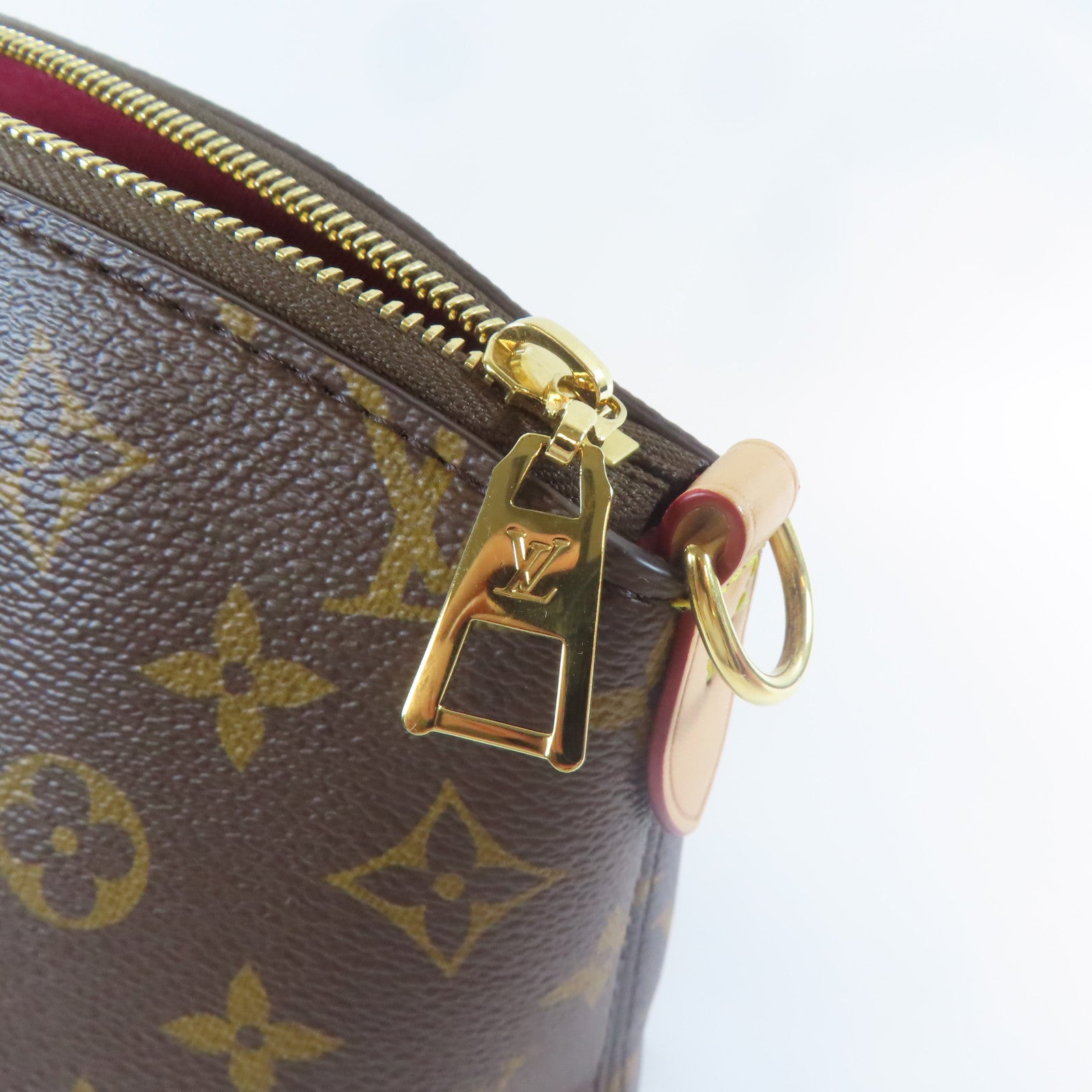 LOUIS VUITTON Monogram Boetie PM金扣手挽肩背兩用袋啡色