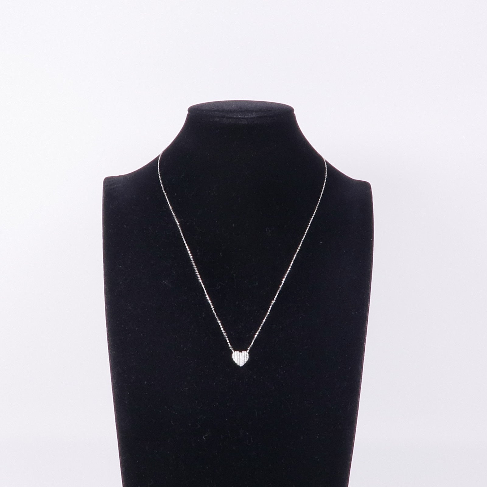 JEWELRY Diamond Necklace 18K White Gold