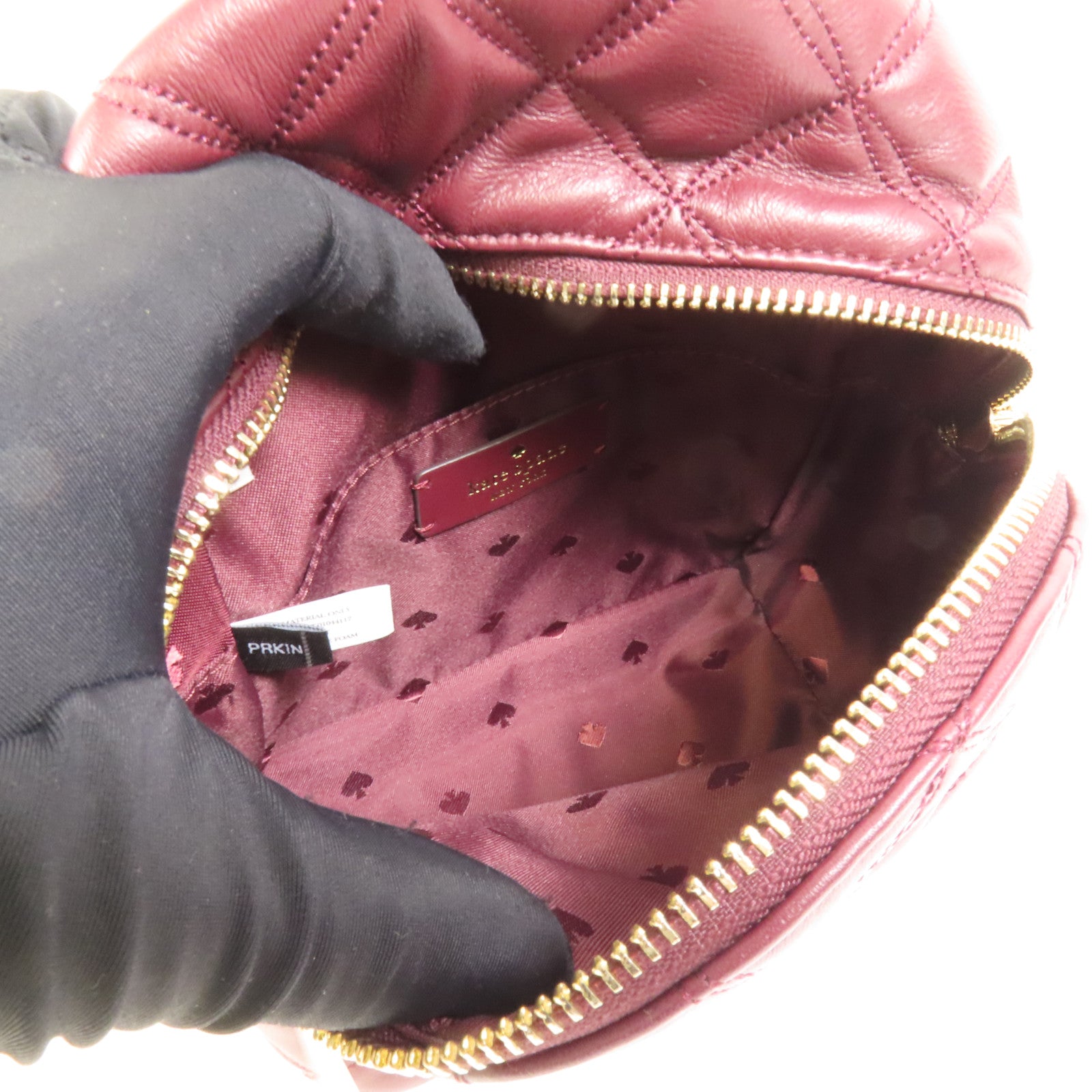 Kate Spade 牛皮皮革Mini Backpack金扣背包