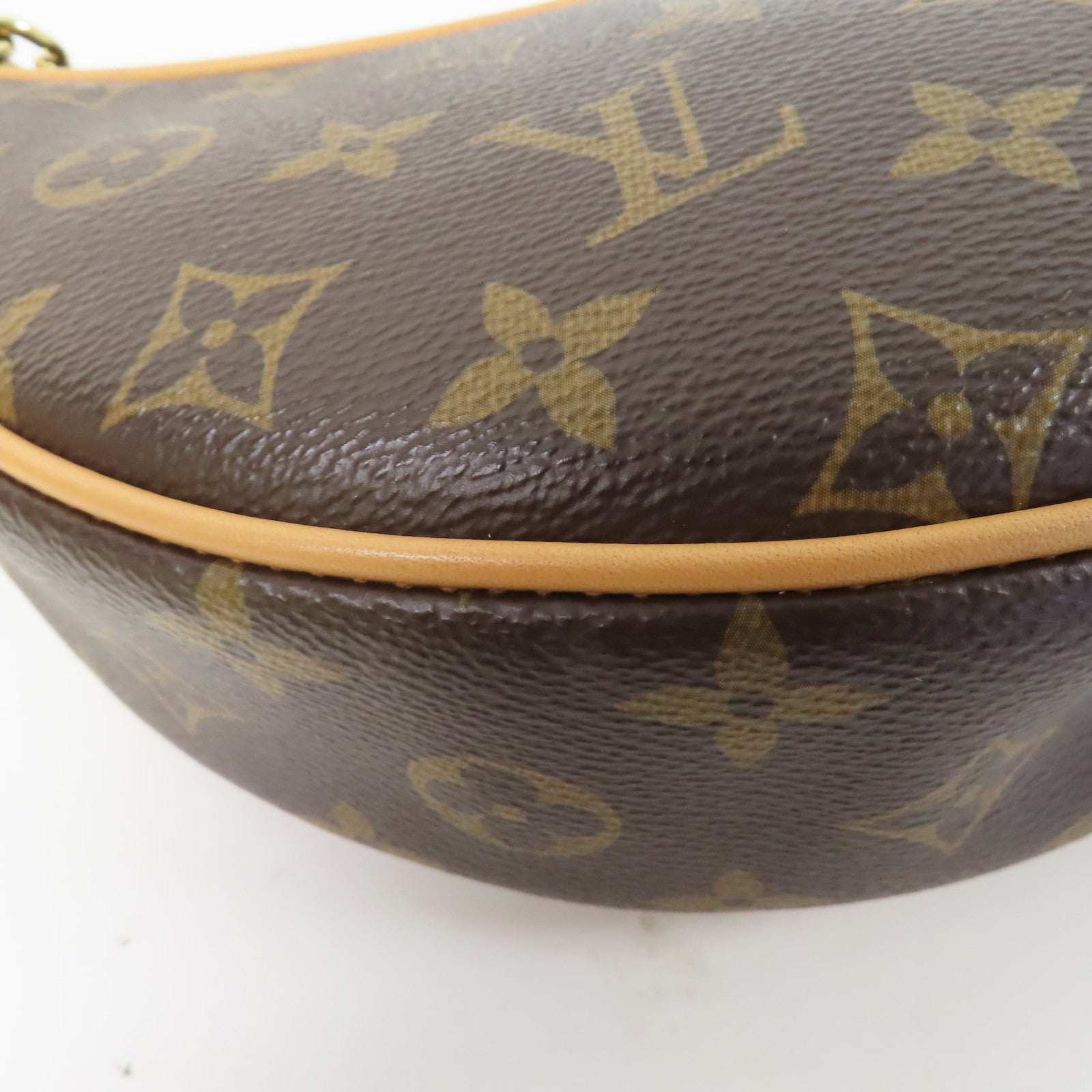 LOUIS VUITTON Monogram Loop金扣肩背袋啡色