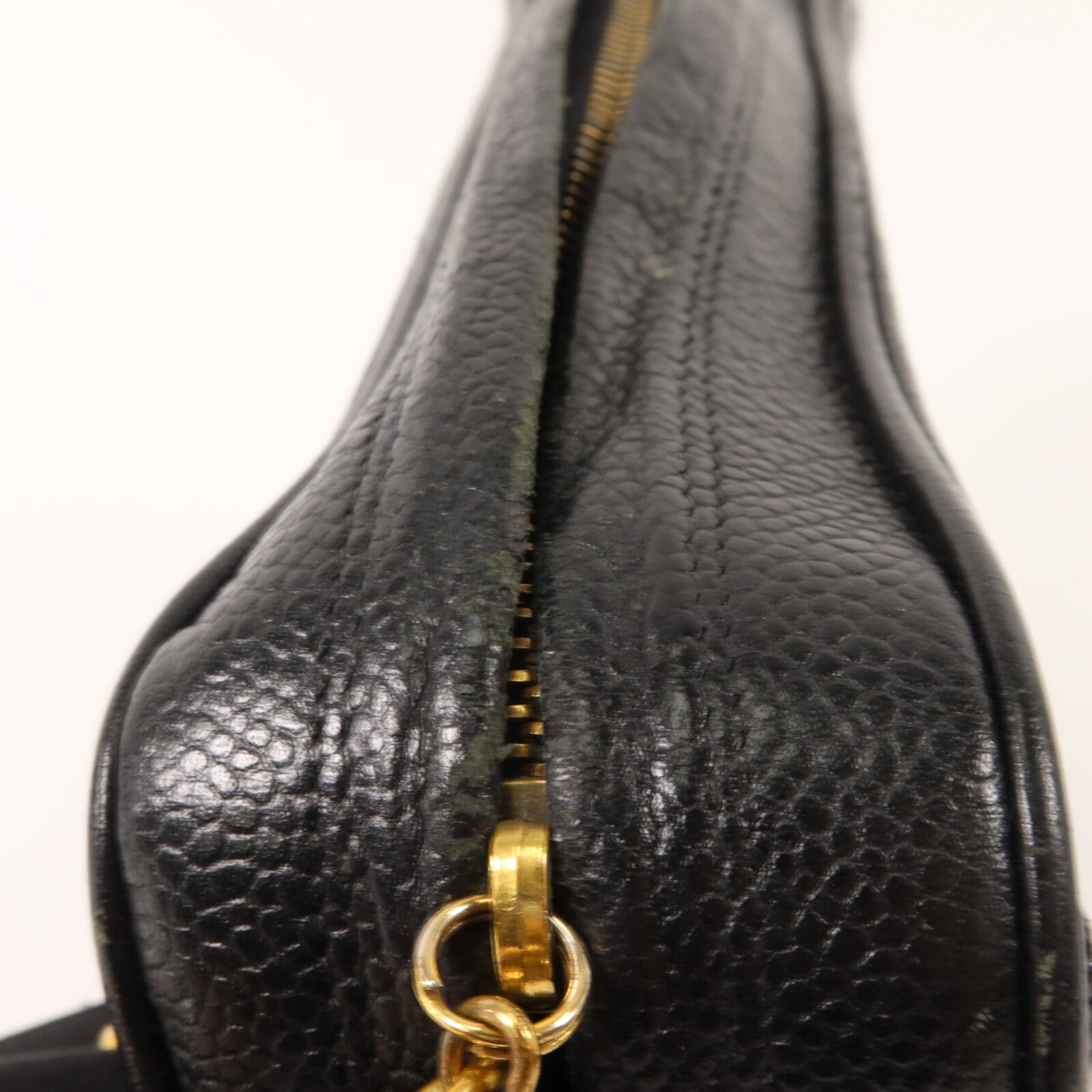 CHANEL 牛皮皮革Vintage Chain Shoulder鏈帶肩背袋