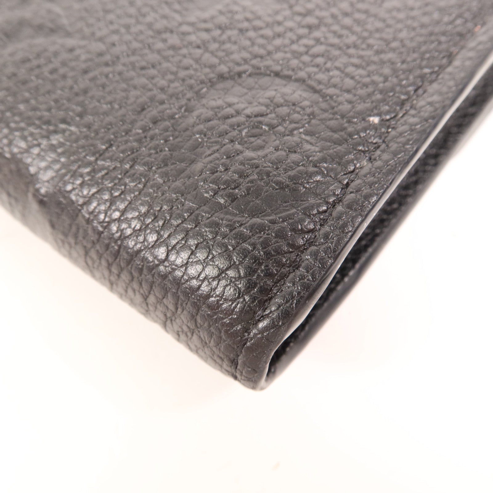 LOUIS VUITTON Monogram Empreinte Sarah Wallet金扣長錢包