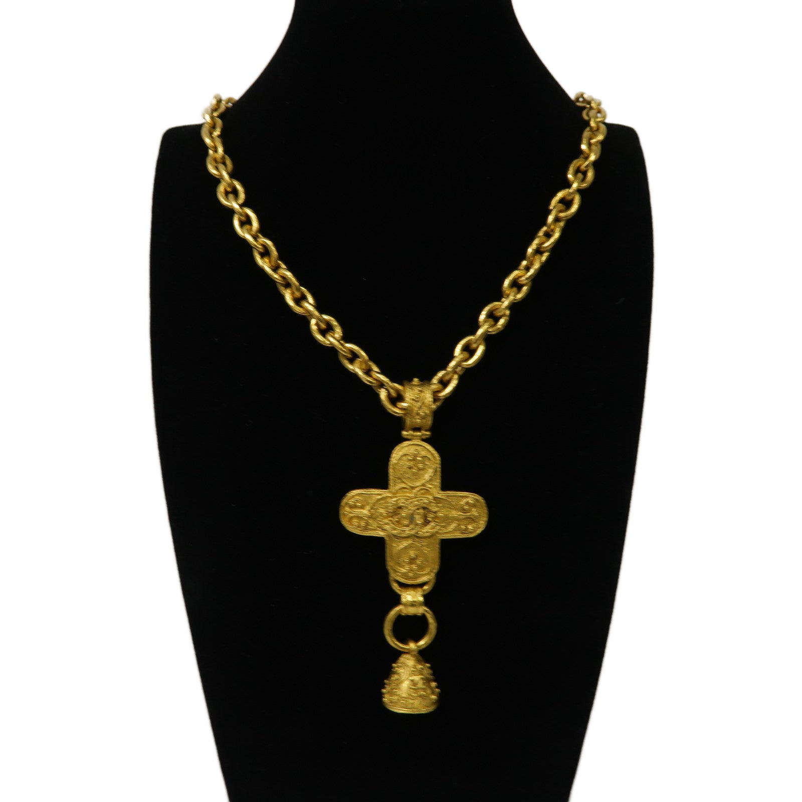 CHANEL 【激減優惠】金屬Necklace項鏈金色