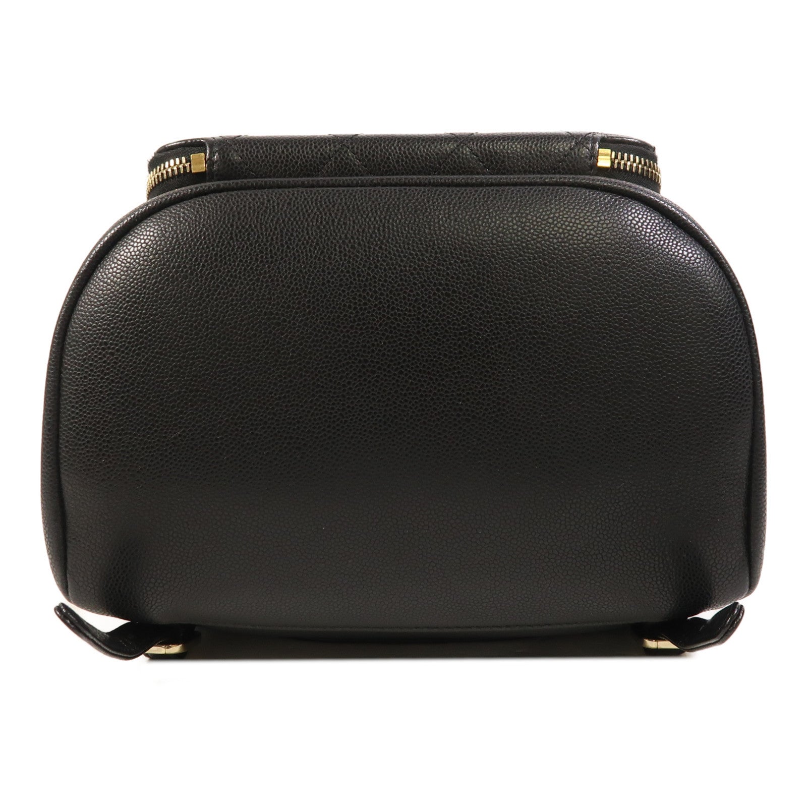 CHANEL 牛皮皮革Backpack金扣背包