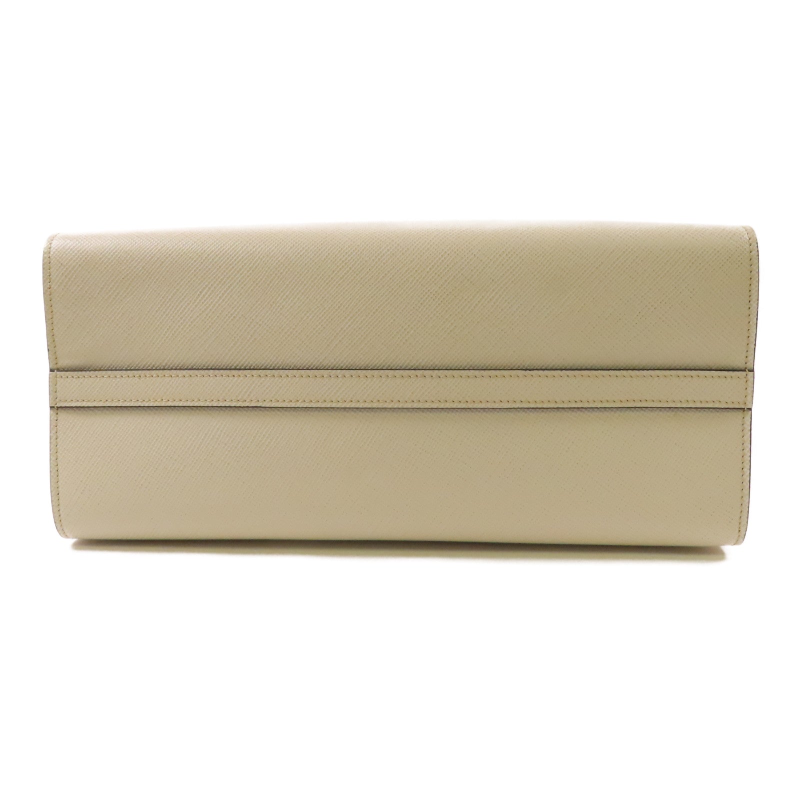 PRADA Saffiano皮革2 Way Shoulder金扣手挽肩背兩用袋