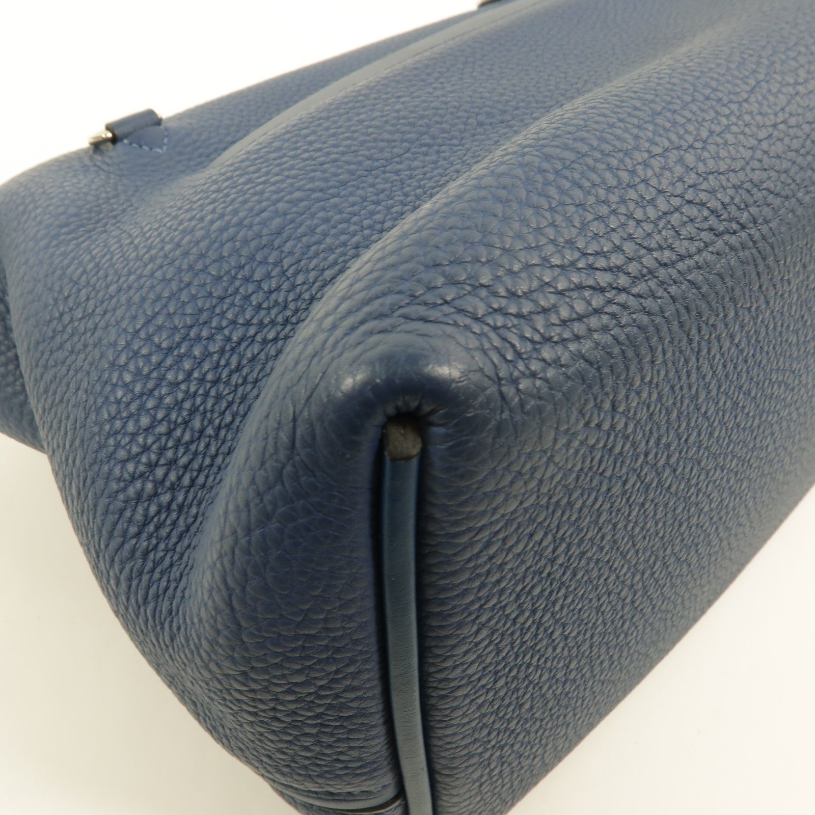 HERMES Togo皮革24/24 29cm手挽肩背兩用袋Bleu Brighton
