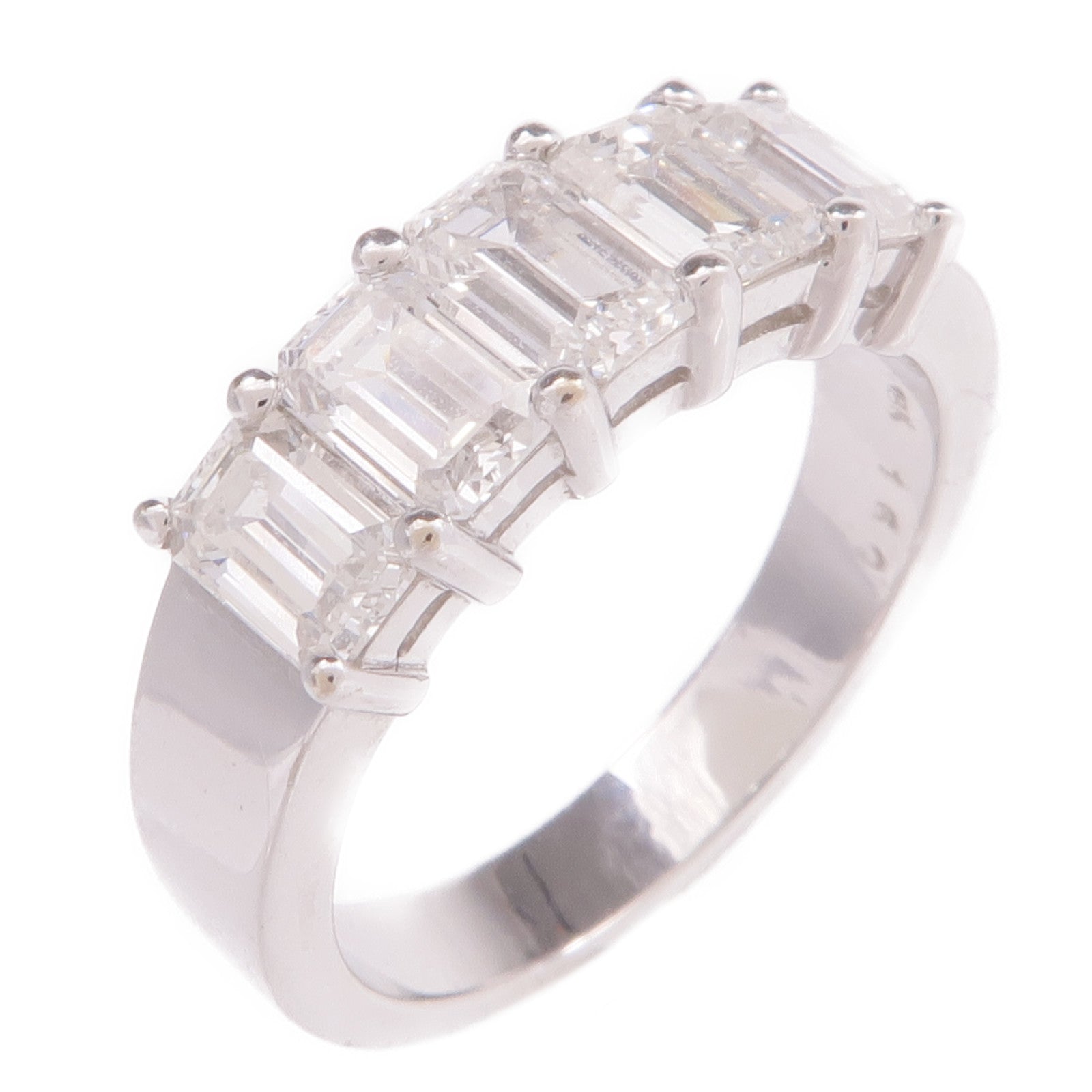 JEWELRY 【激減優惠】18K白金Diamond Ring鑽石戒指US#5.5