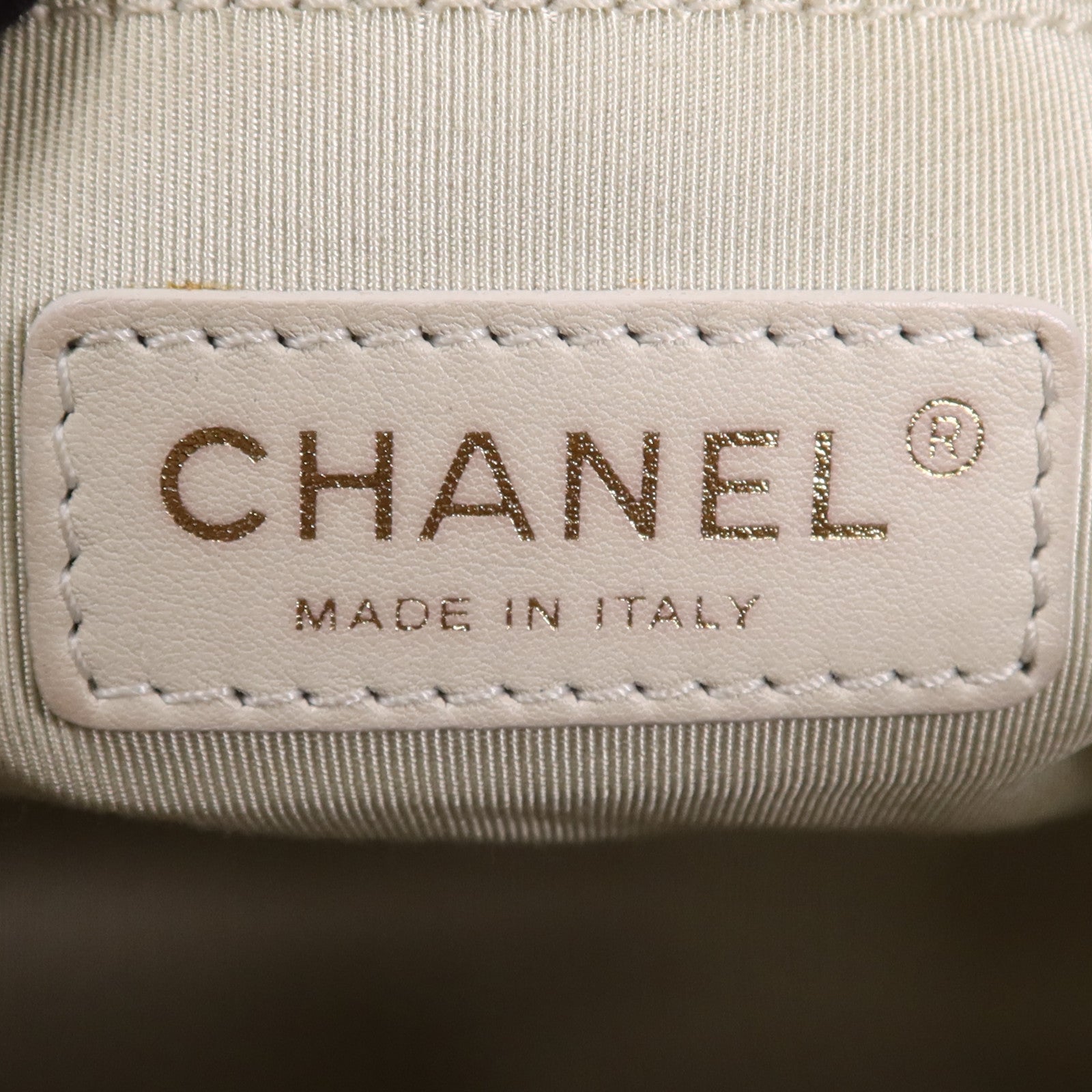 CHANEL 牛皮皮革Chain Shoulder Bag金扣鏈帶手挽肩背兩用袋