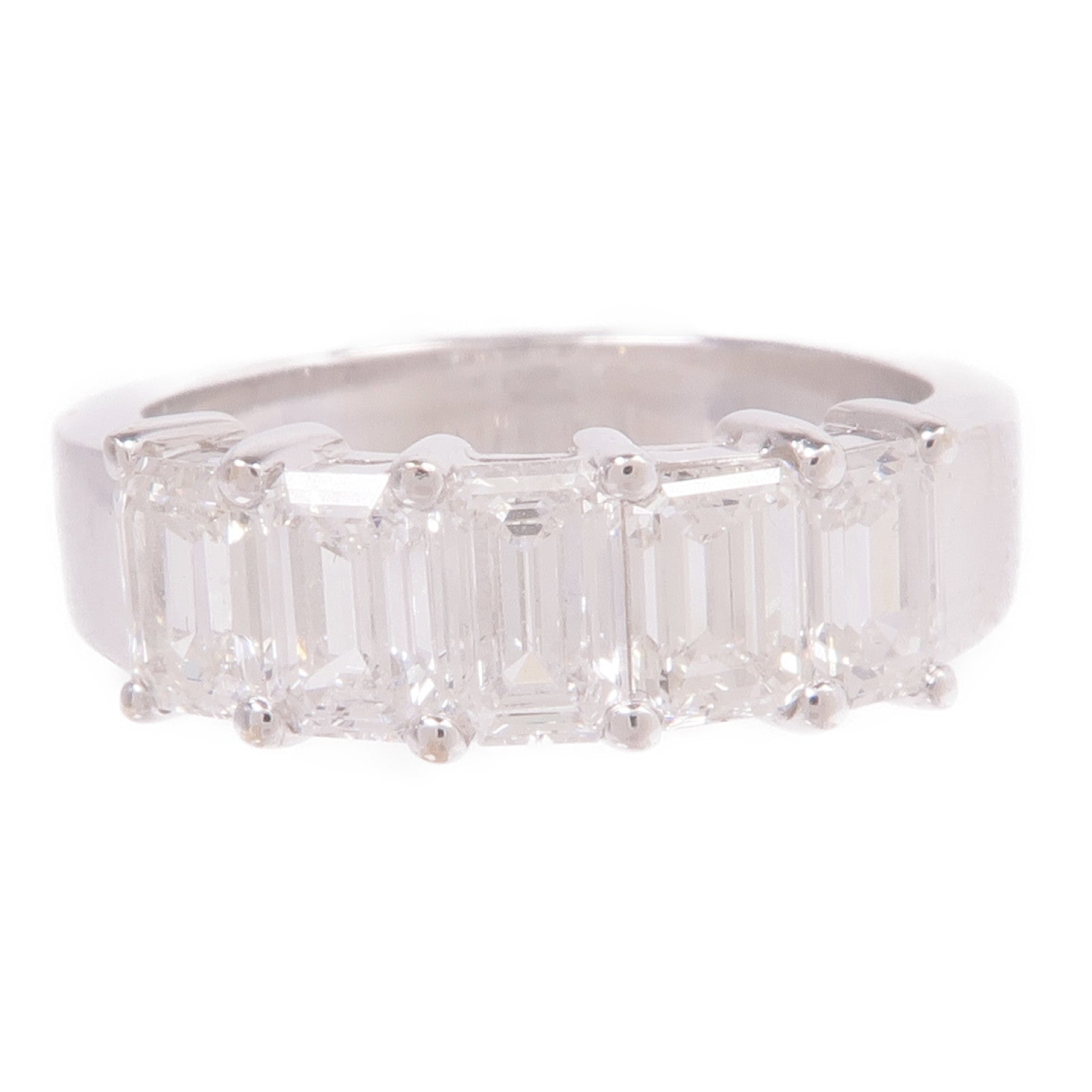 JEWELRY 【激減優惠】18K白金Diamond Ring鑽石戒指US#5.5