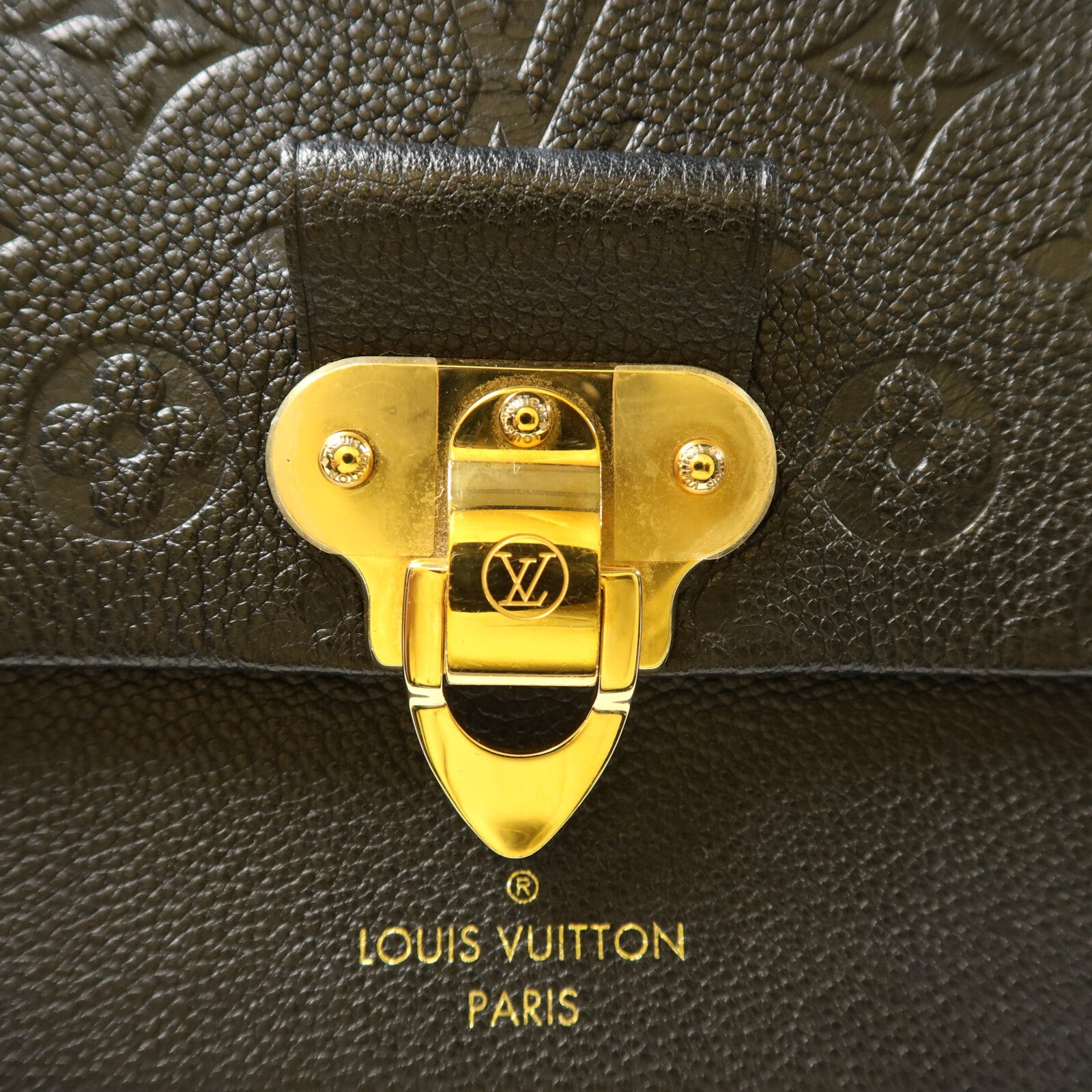 LOUIS VUITTON Monogram Empreinte Vavin PM鏈帶肩背袋