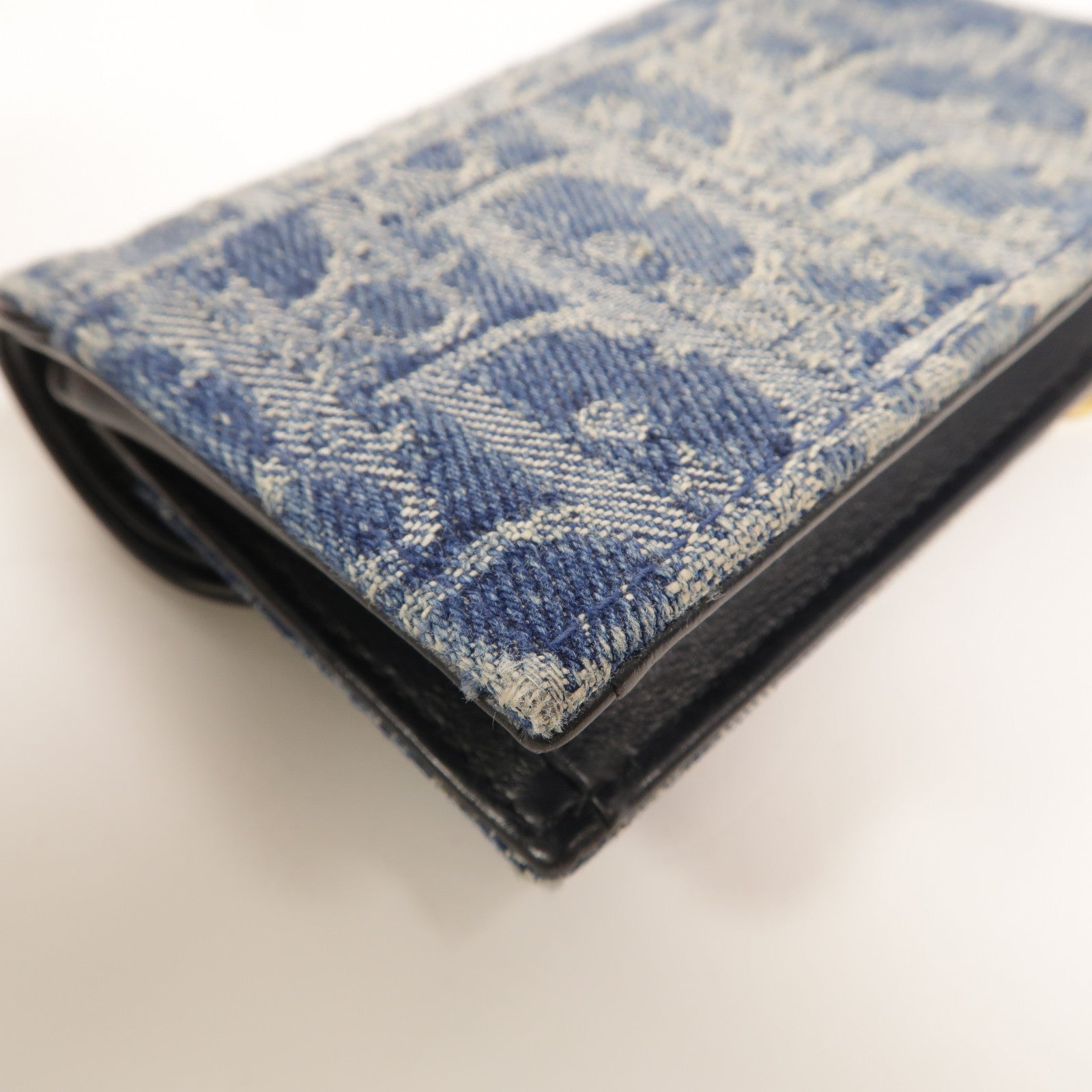 Dior Oblique帆布Saddle Bloom Card Holder卡片套