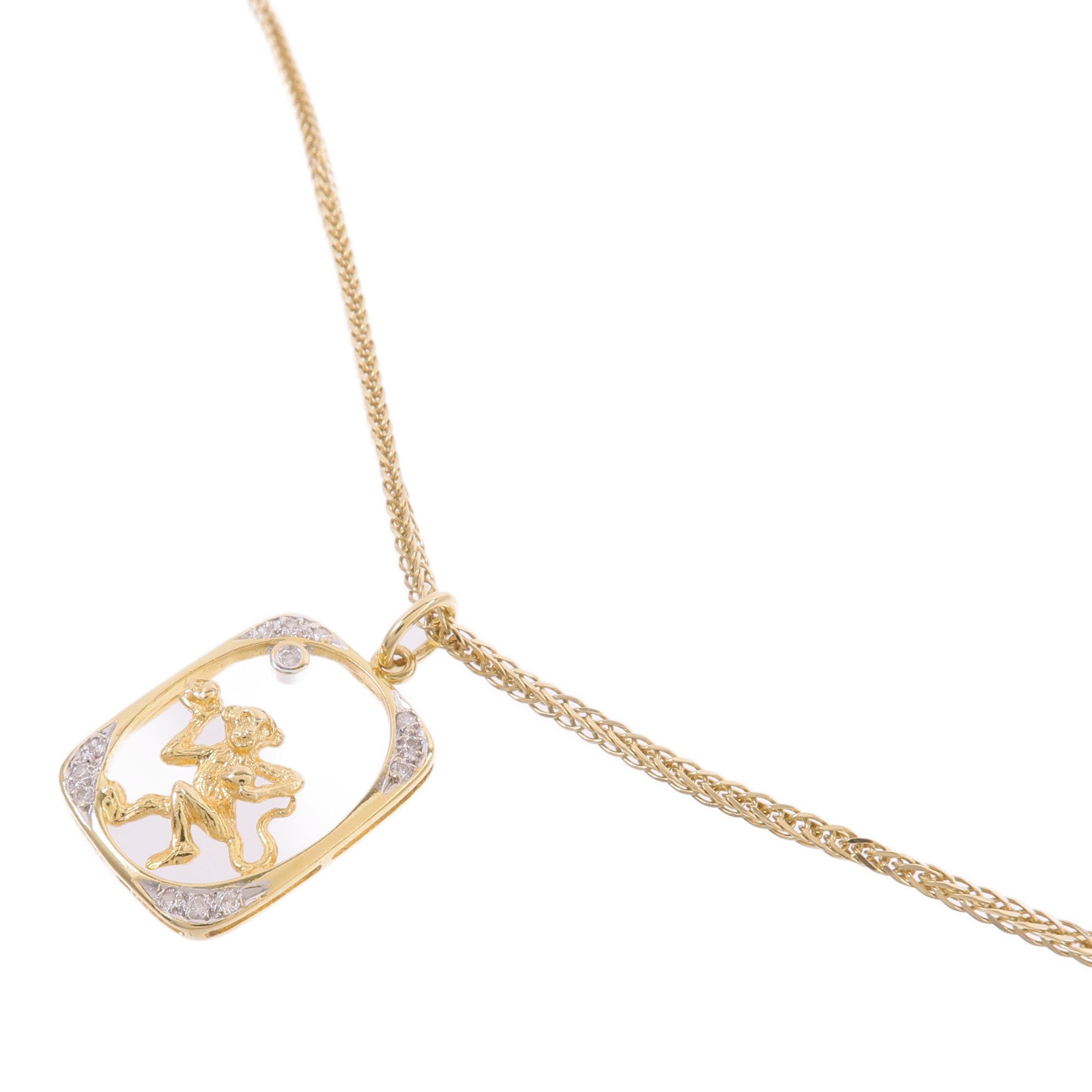 JEWELRY 18K黃金/白金Diamond Necklace鑽石項鍊