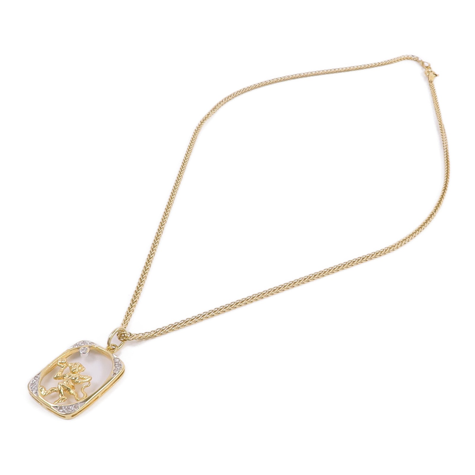 JEWELRY 18K黃金/白金Diamond Necklace鑽石項鍊