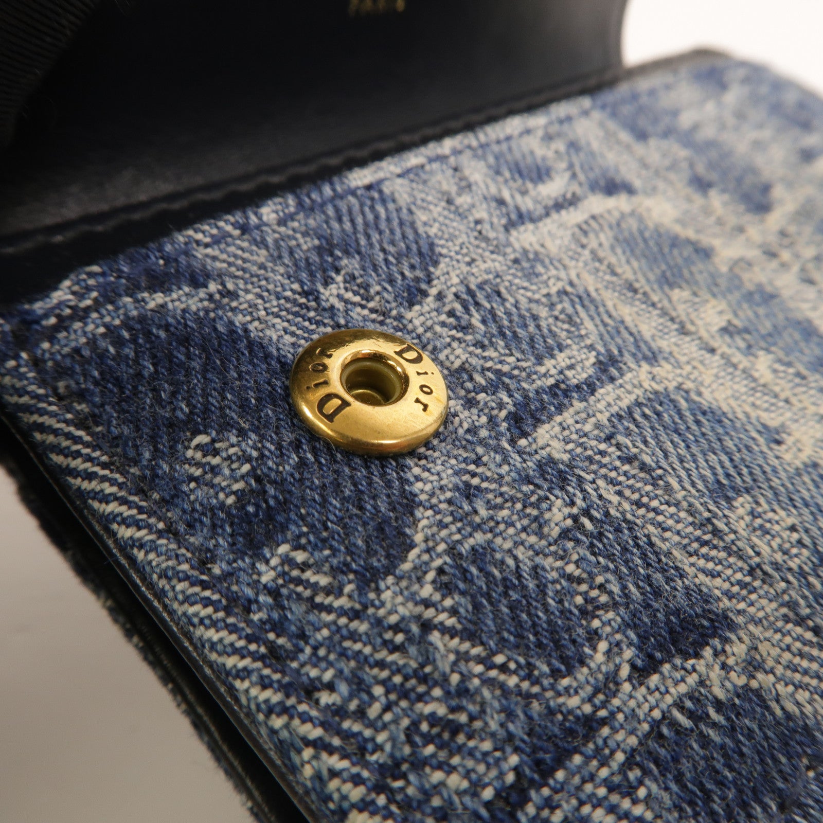 Dior Oblique帆布Saddle Bloom Card Holder卡片套
