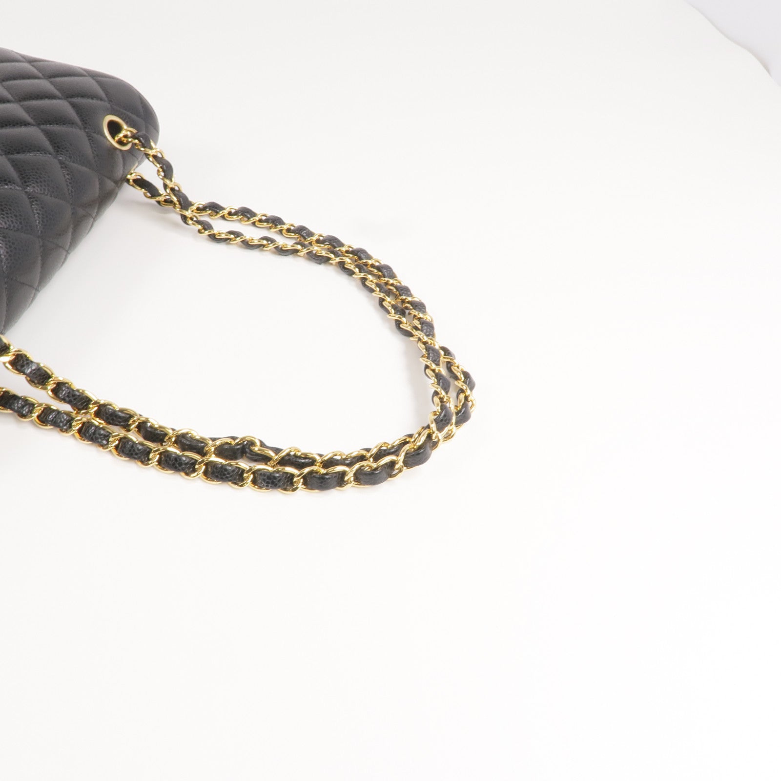 CHANEL Classic 25金扣鏈帶肩背袋