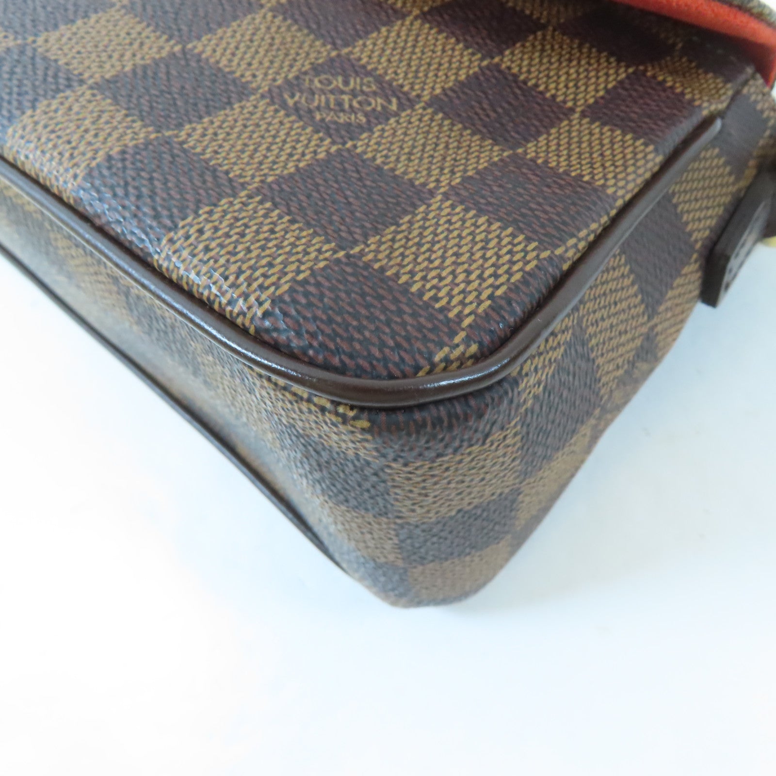 LOUIS VUITTON Damier Recoleta金扣肩背袋啡色