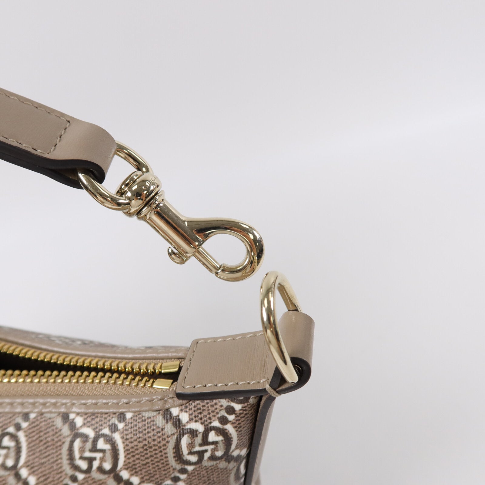 GUCCI 塗層帆布GG Shadow Mini手挽袋