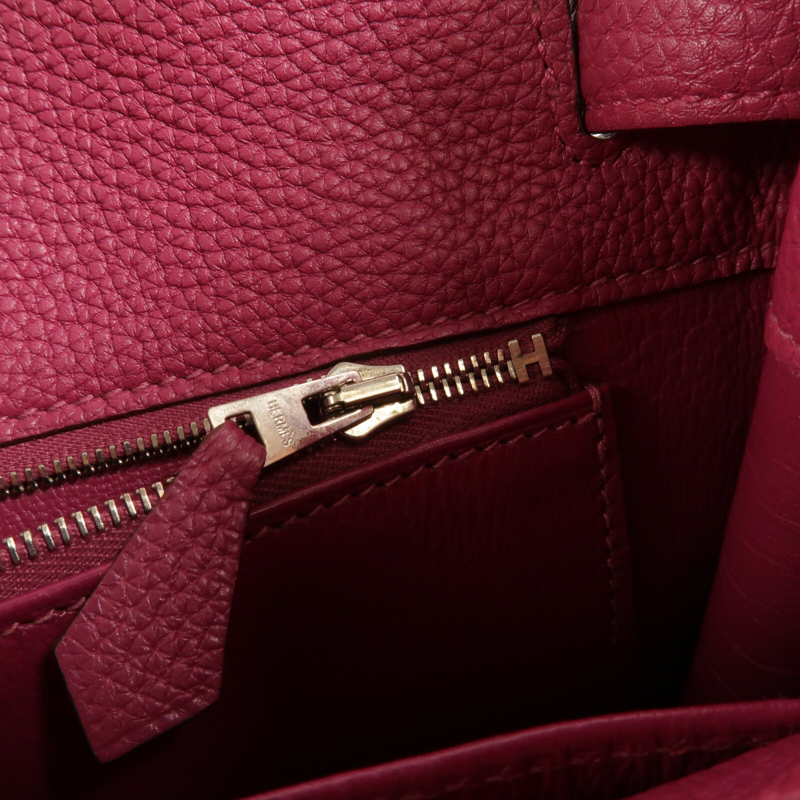 HERMES Clemence皮革So Kelly 22肩背袋Tosca