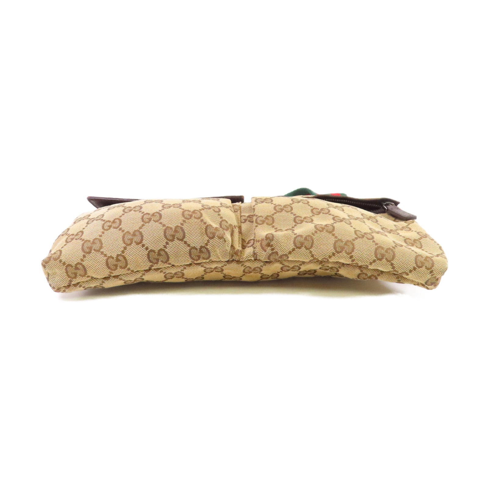 GUCCI 【激減優惠】帆布Waist Bag腰包啡色
