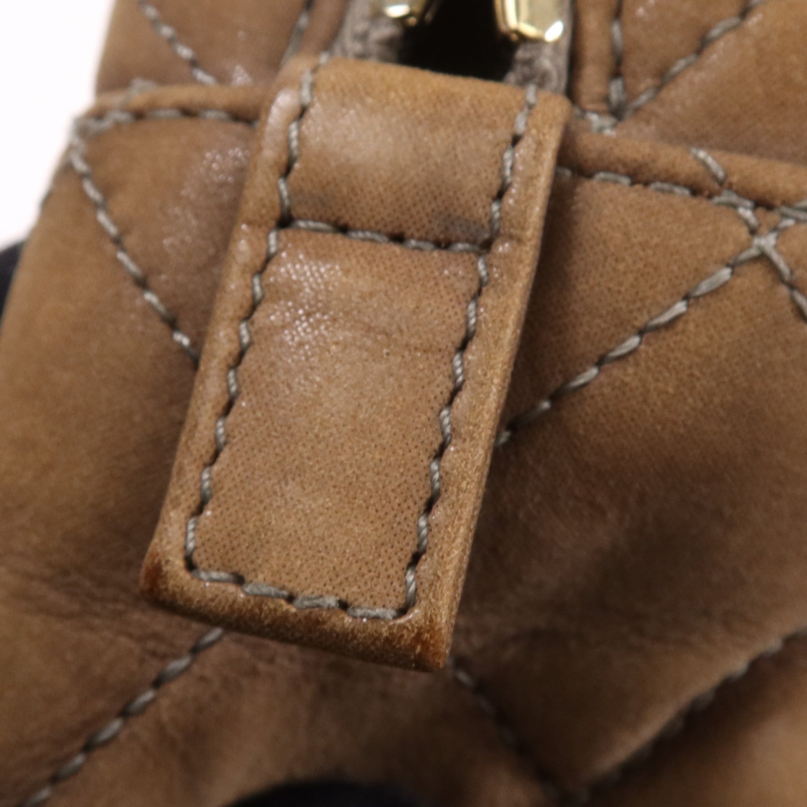 CHANEL 牛皮皮革Chain Shoulder Bag金扣鏈帶手挽肩背兩用袋