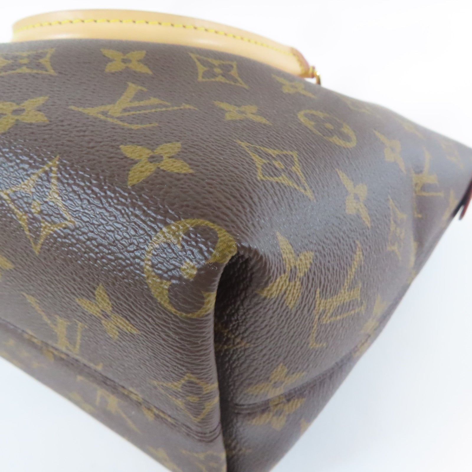 LOUIS VUITTON Monogram Boetie PM金扣手挽肩背兩用袋啡色