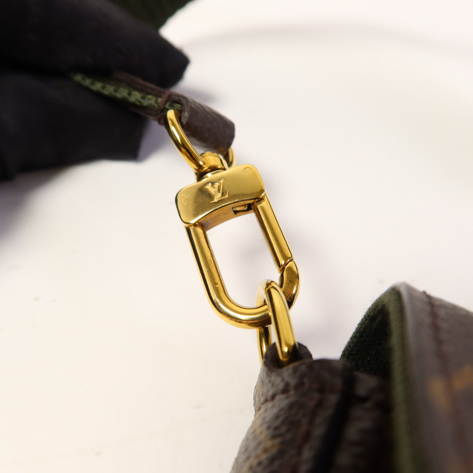 LOUIS VUITTON Monogram Felicie Strap & Go金扣肩背袋