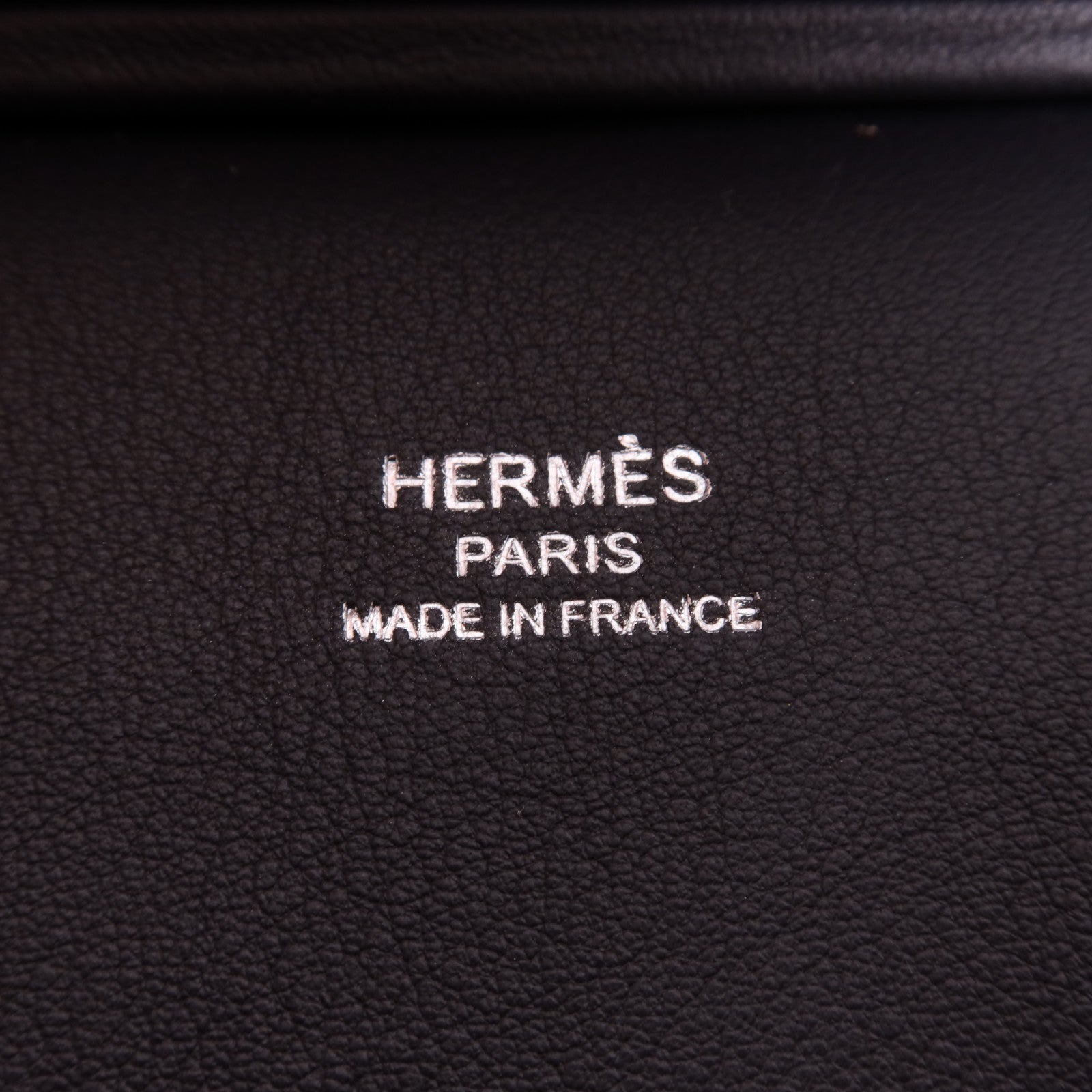 HERMES Swift皮革Mini Jypsiere銀扣肩背袋Caban