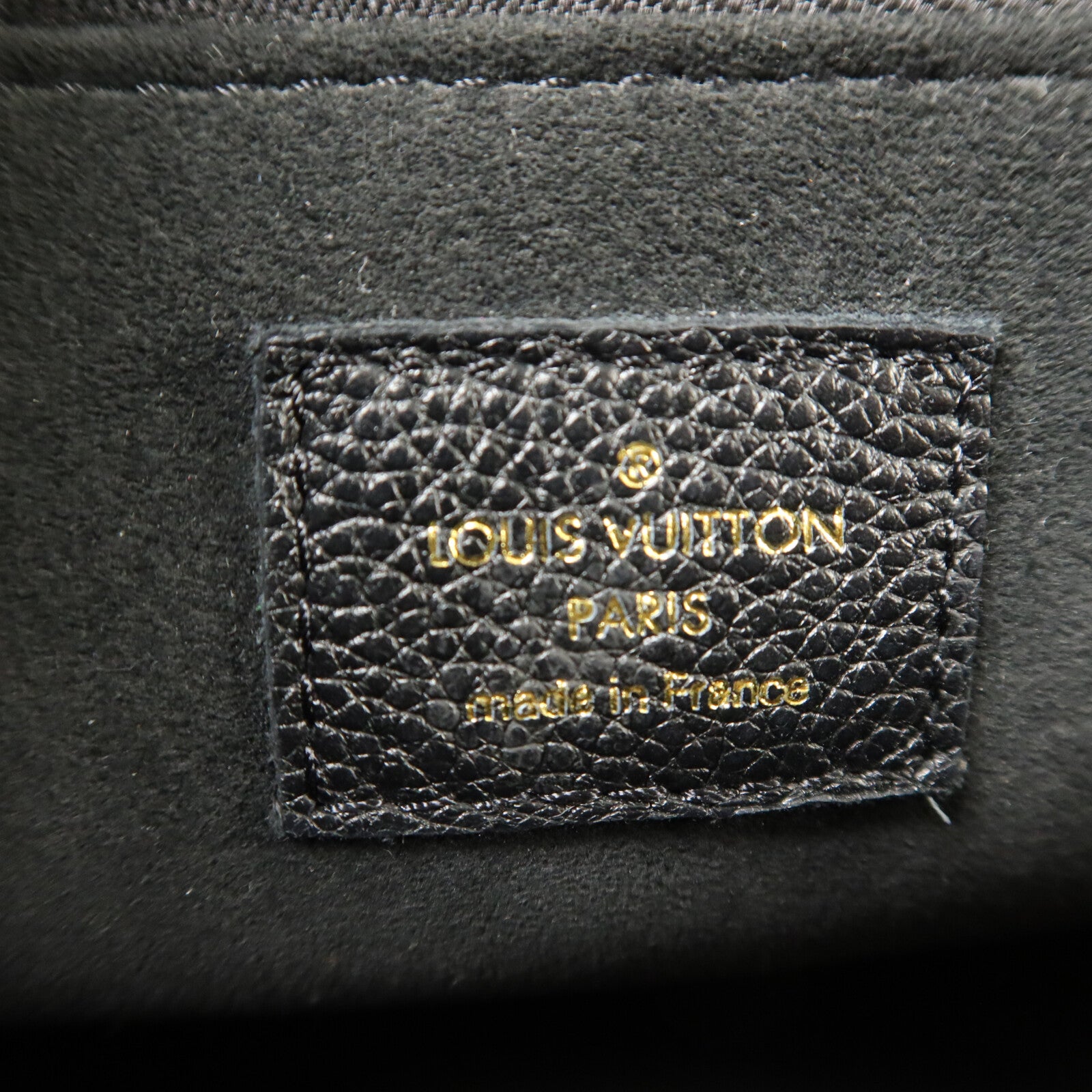 LOUIS VUITTON Monogram Empreinte Vavin PM鏈帶肩背袋