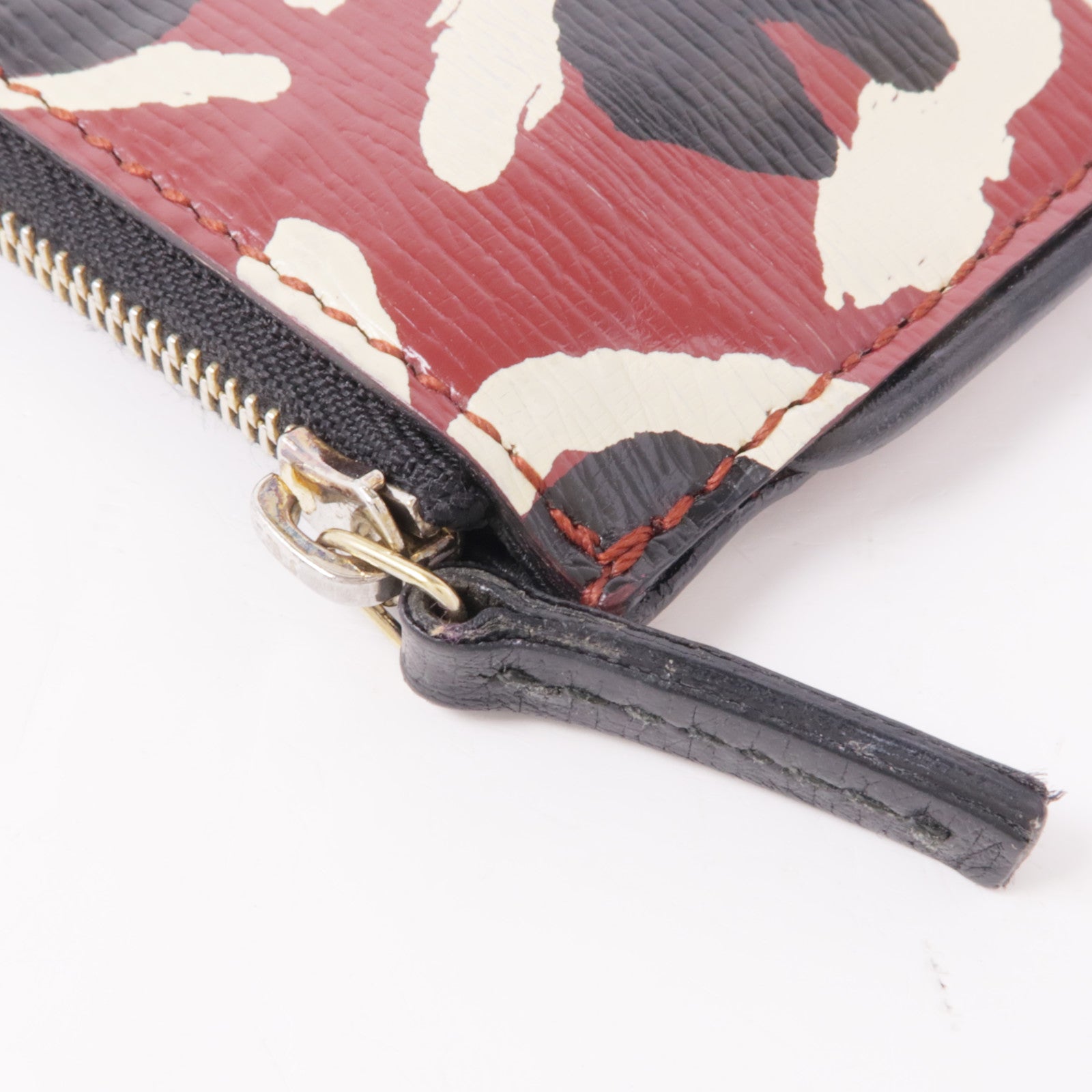 GUCCI 塗層帆布Key/Coin Case金扣鎖匙包/零錢包