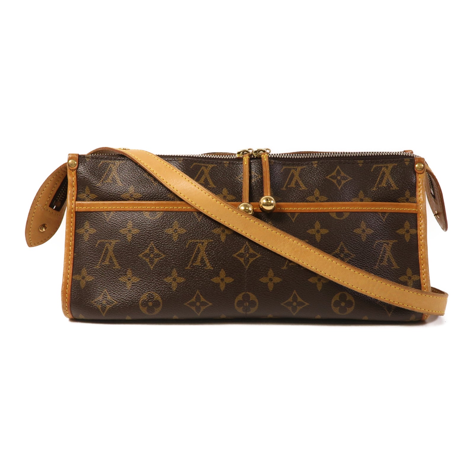 LOUIS VUITTON Monogram Popincourt Long金扣肩背袋