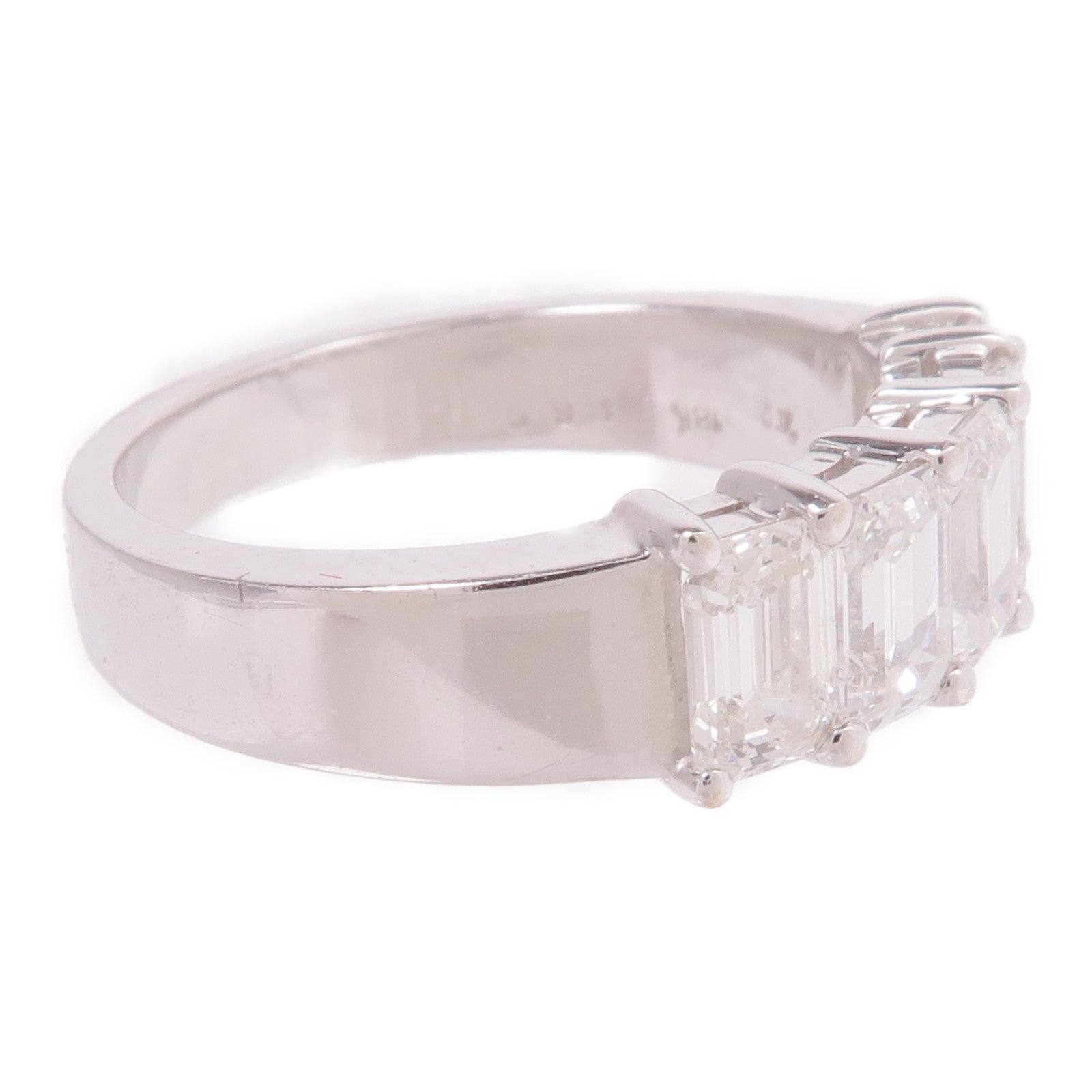 JEWELRY 【激減優惠】18K白金Diamond Ring鑽石戒指US#5.5