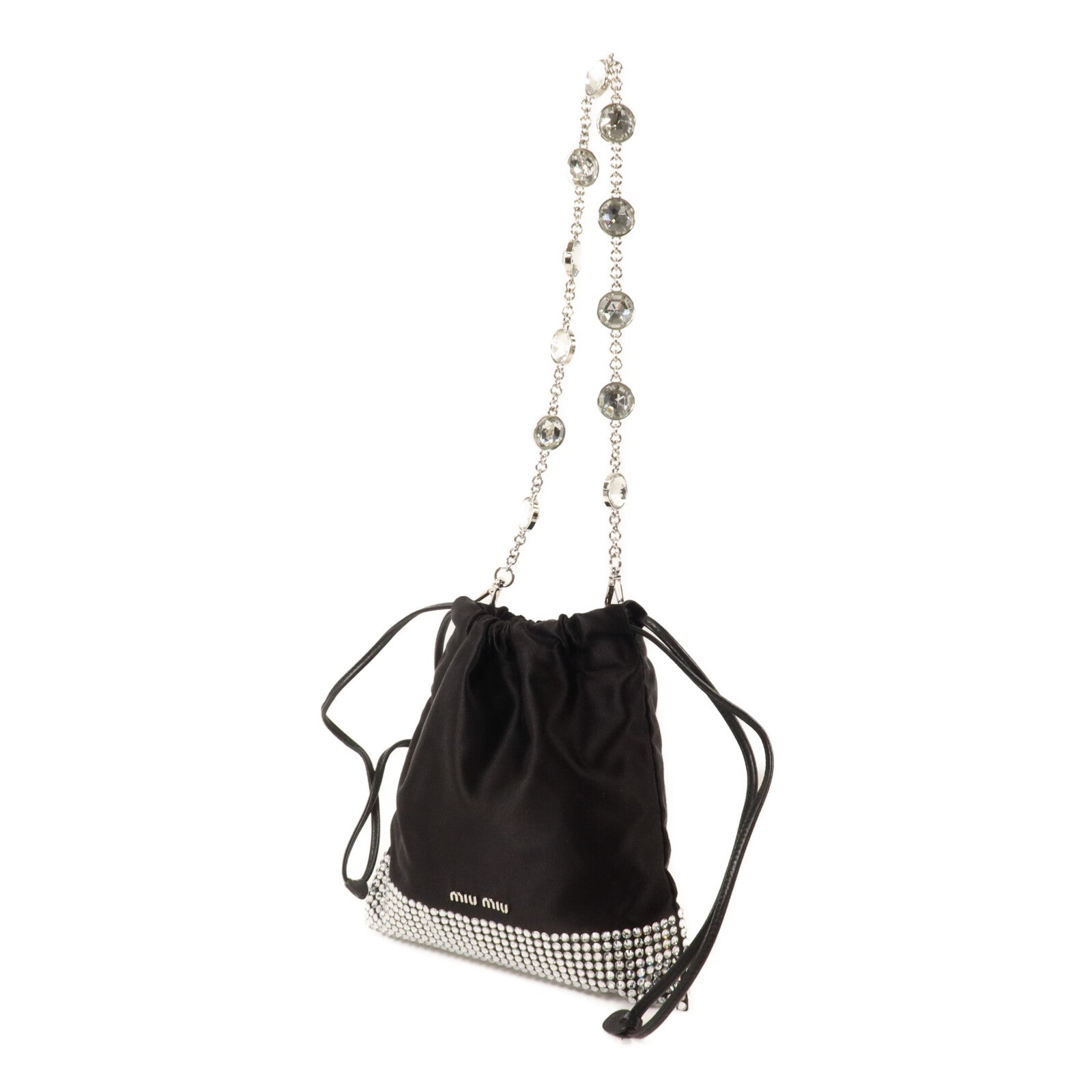Miu Miu Satin Shoulder Bag鏈帶手挽肩背兩用袋