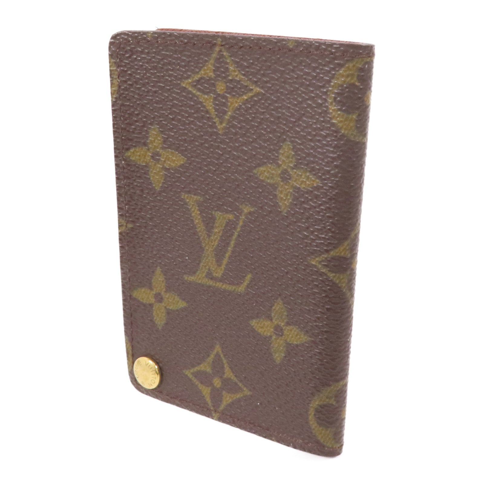 LOUIS VUITTON Monogram Card Case金扣卡套