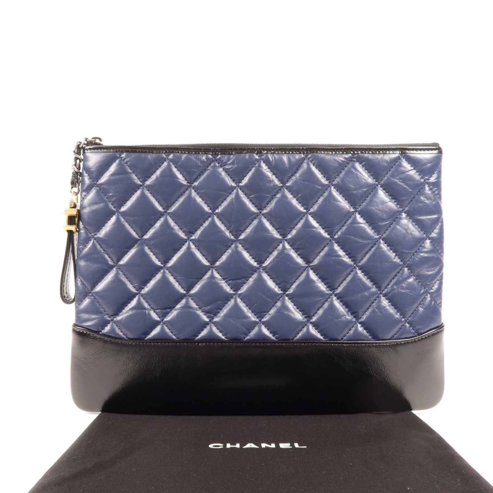 CHANEL 牛皮皮革Gabrielle Clutch手拿包