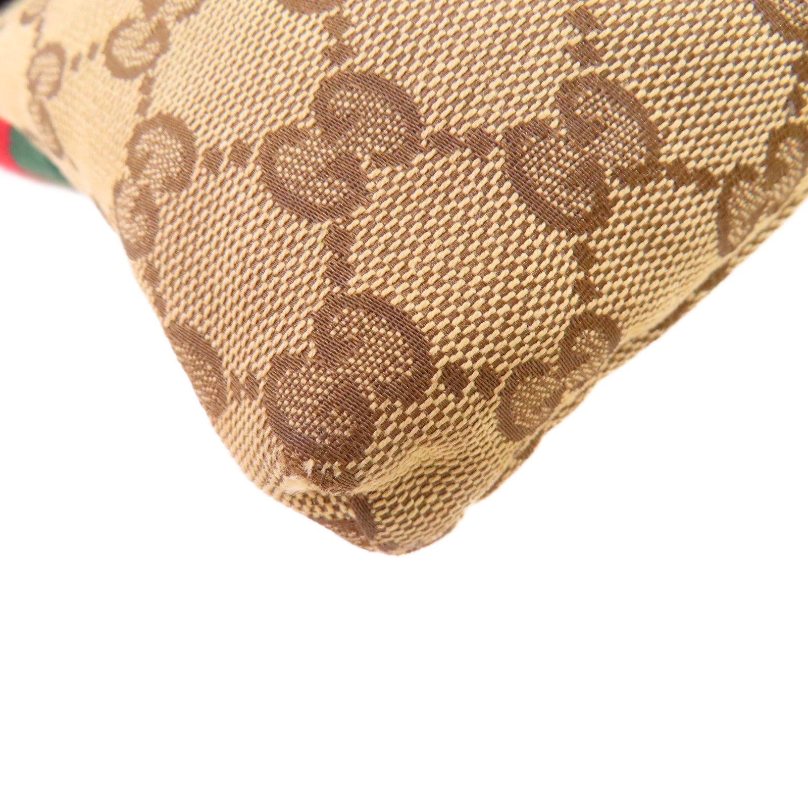 GUCCI 【激減優惠】帆布Waist Bag腰包啡色