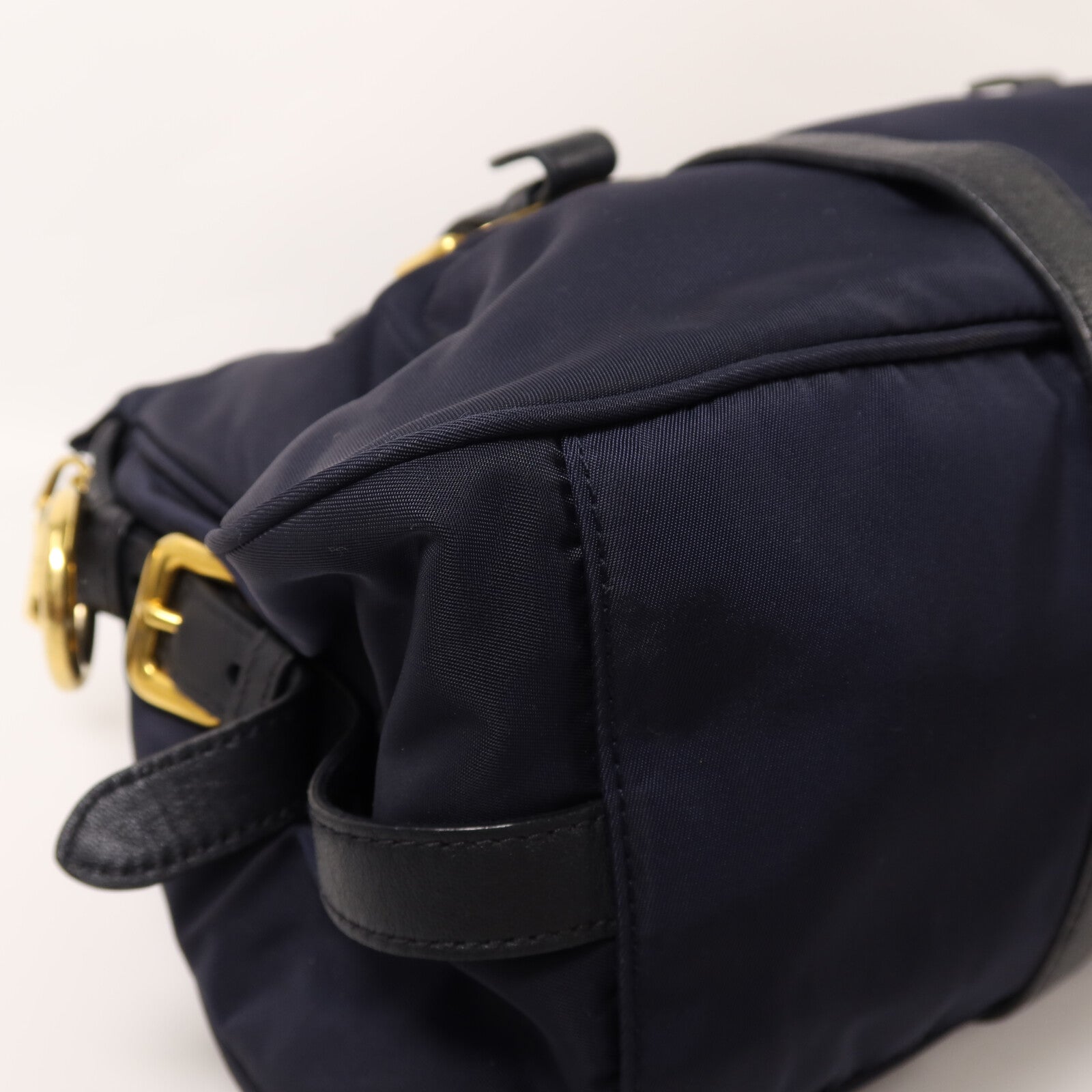 PRADA 尼龍2 Way Shoulder Bag金扣手挽肩背兩用袋